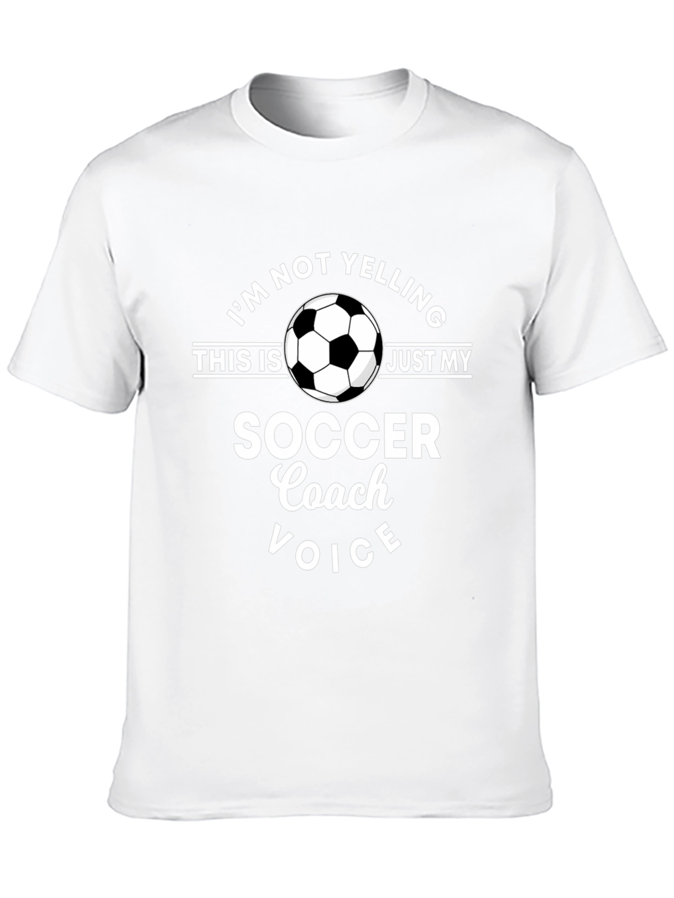 Soccer Coach Voice Graphic Tee