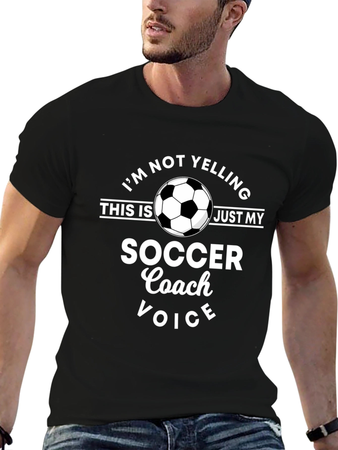 Soccer Coach Voice Graphic Tee