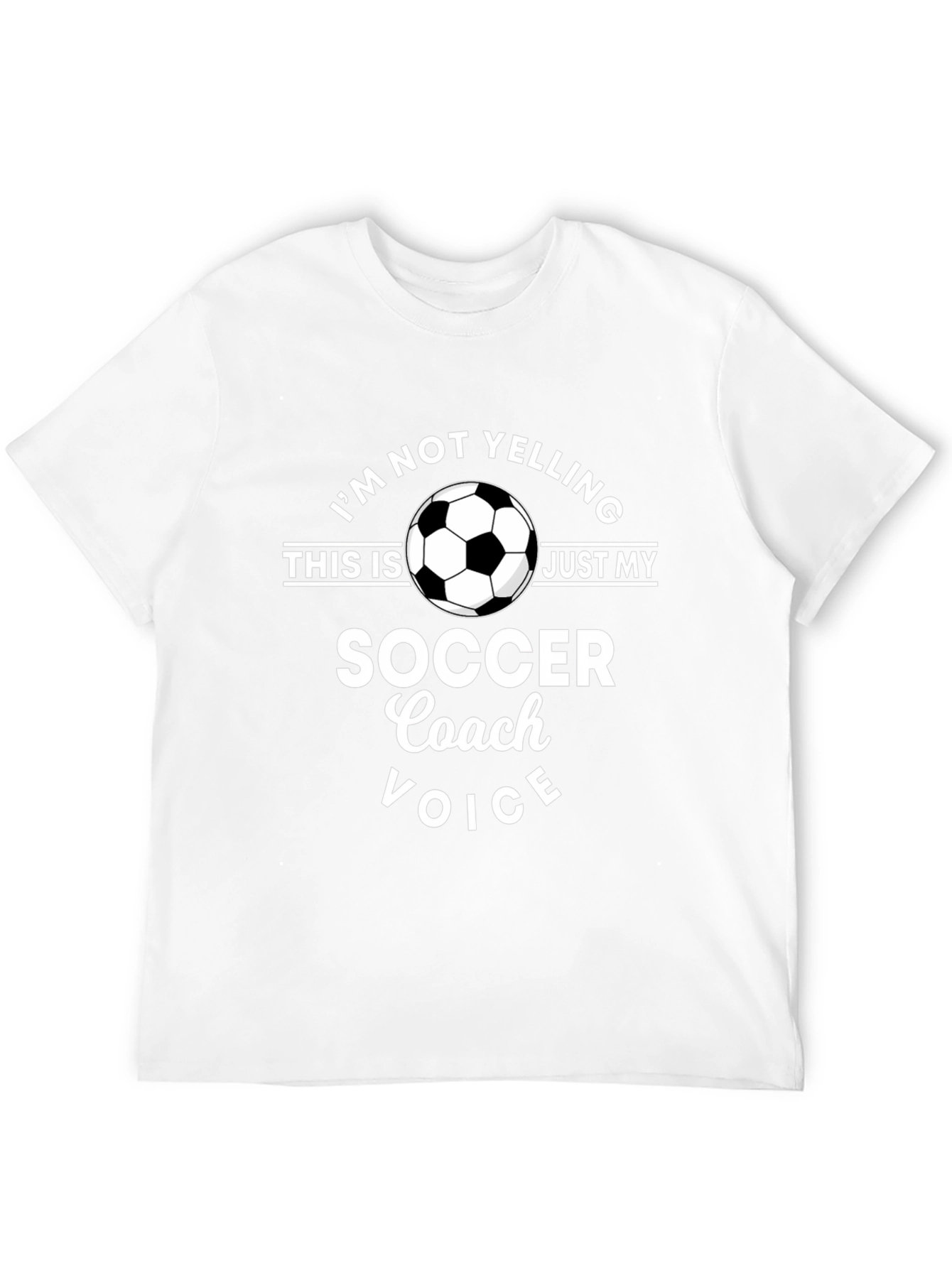 Soccer Coach Voice Graphic Tee