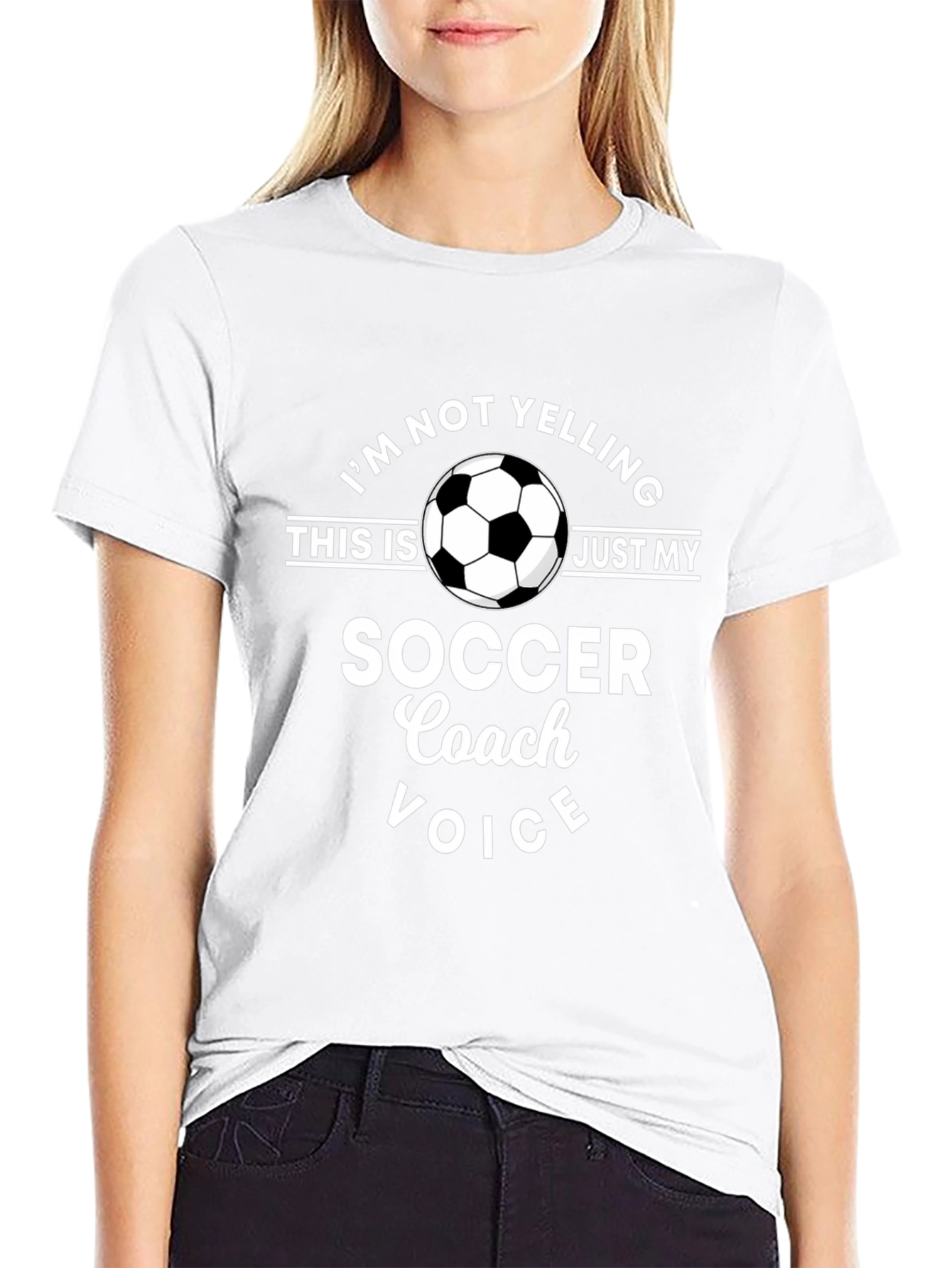 Soccer Coach Voice Graphic Tee