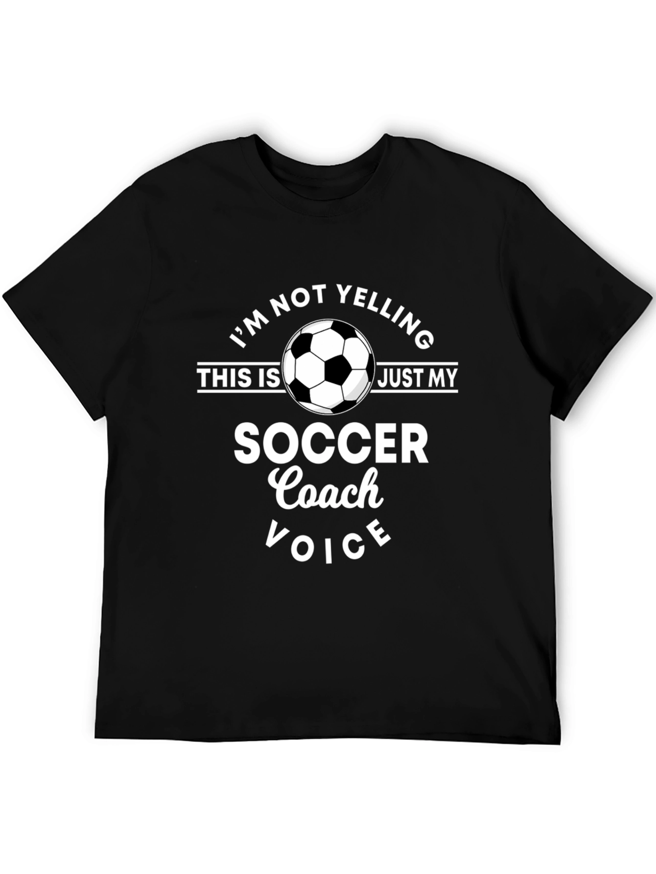 Soccer Coach Voice Graphic Tee