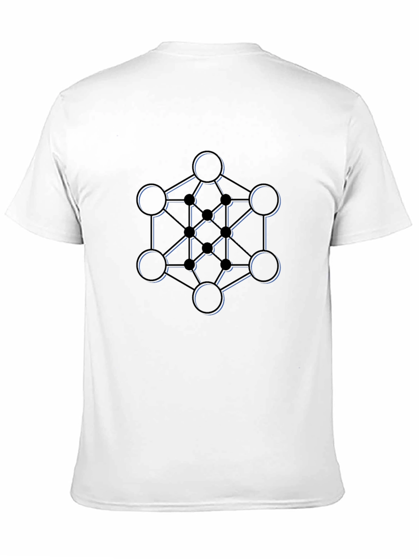 Geometric Graphic Tee - Metatrons Cube