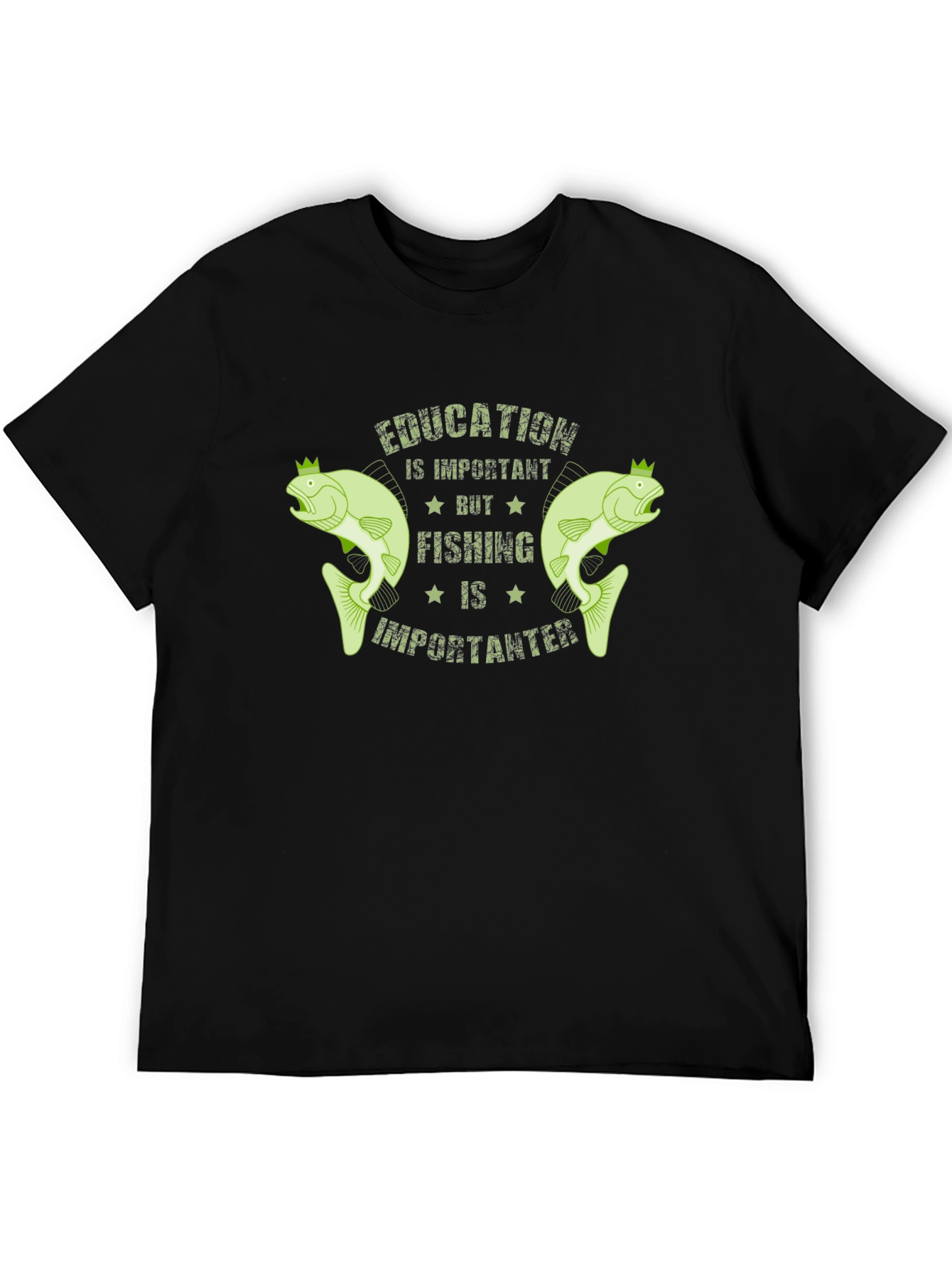 Fishing is Importanter Graphic Tee