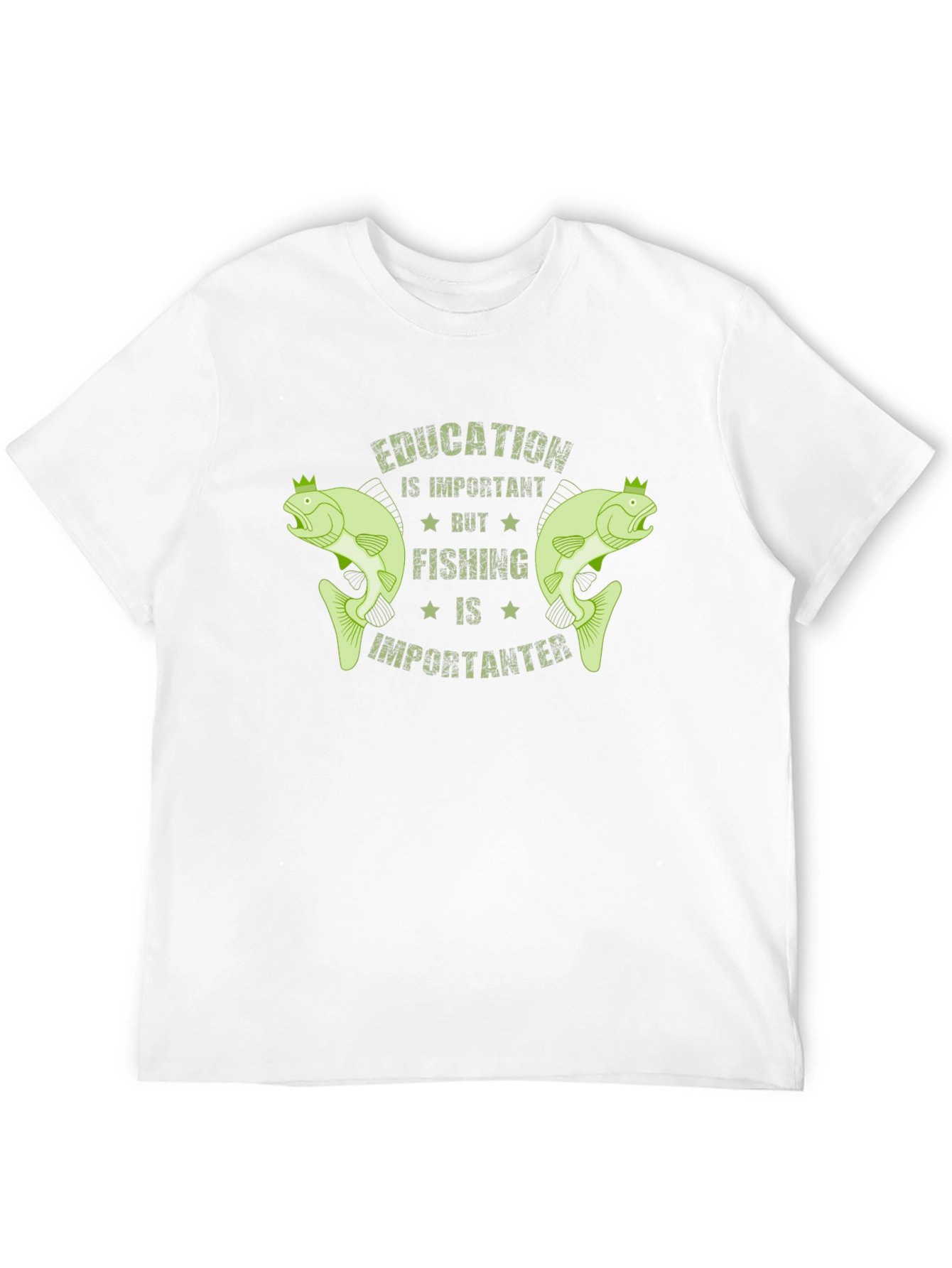 Fishing is Importanter Graphic Tee