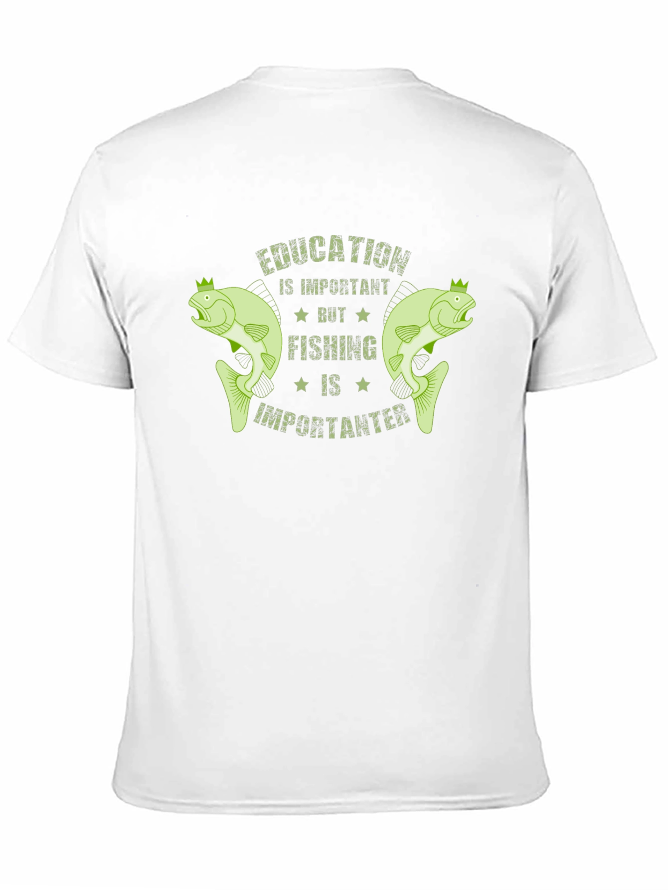 Fishing is Importanter Graphic Tee