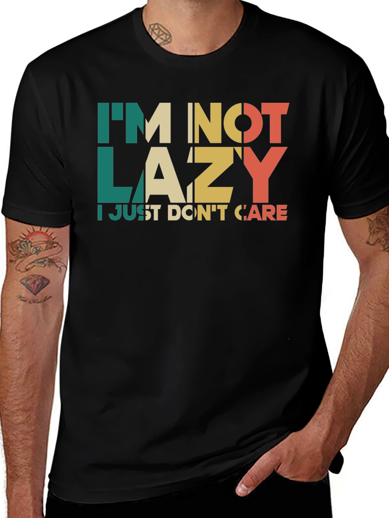 Im Not Lazy - Mens Graphic Tee