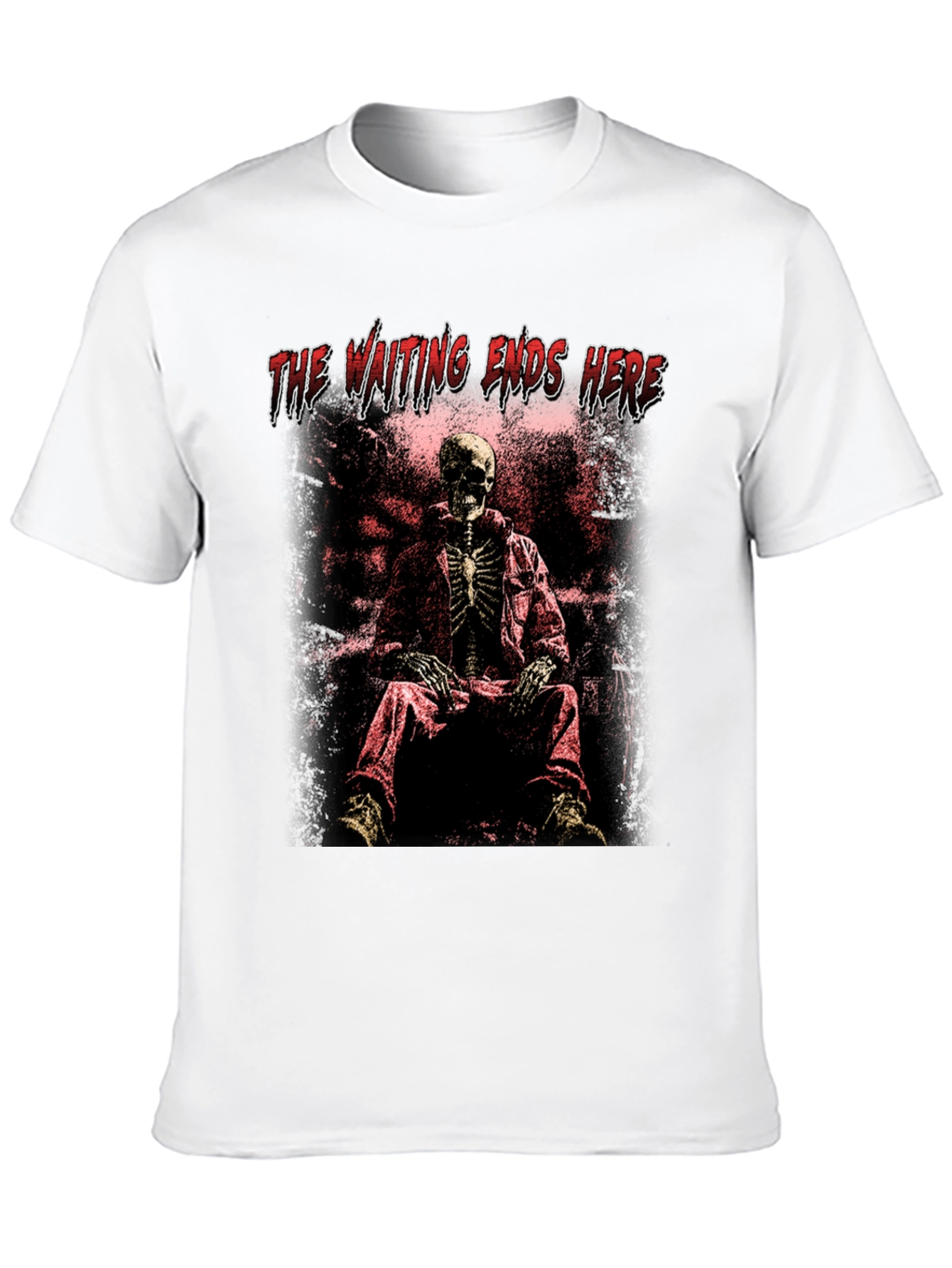 The Waiting Ends Here Skeleton T-Shirt