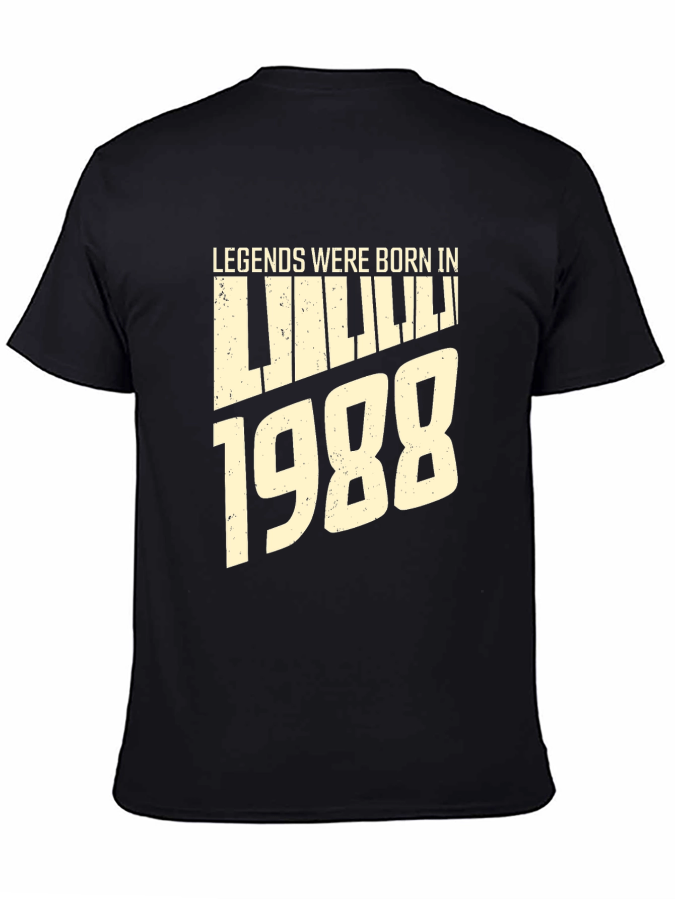 Legends Born in 1988 Black T-Shirt