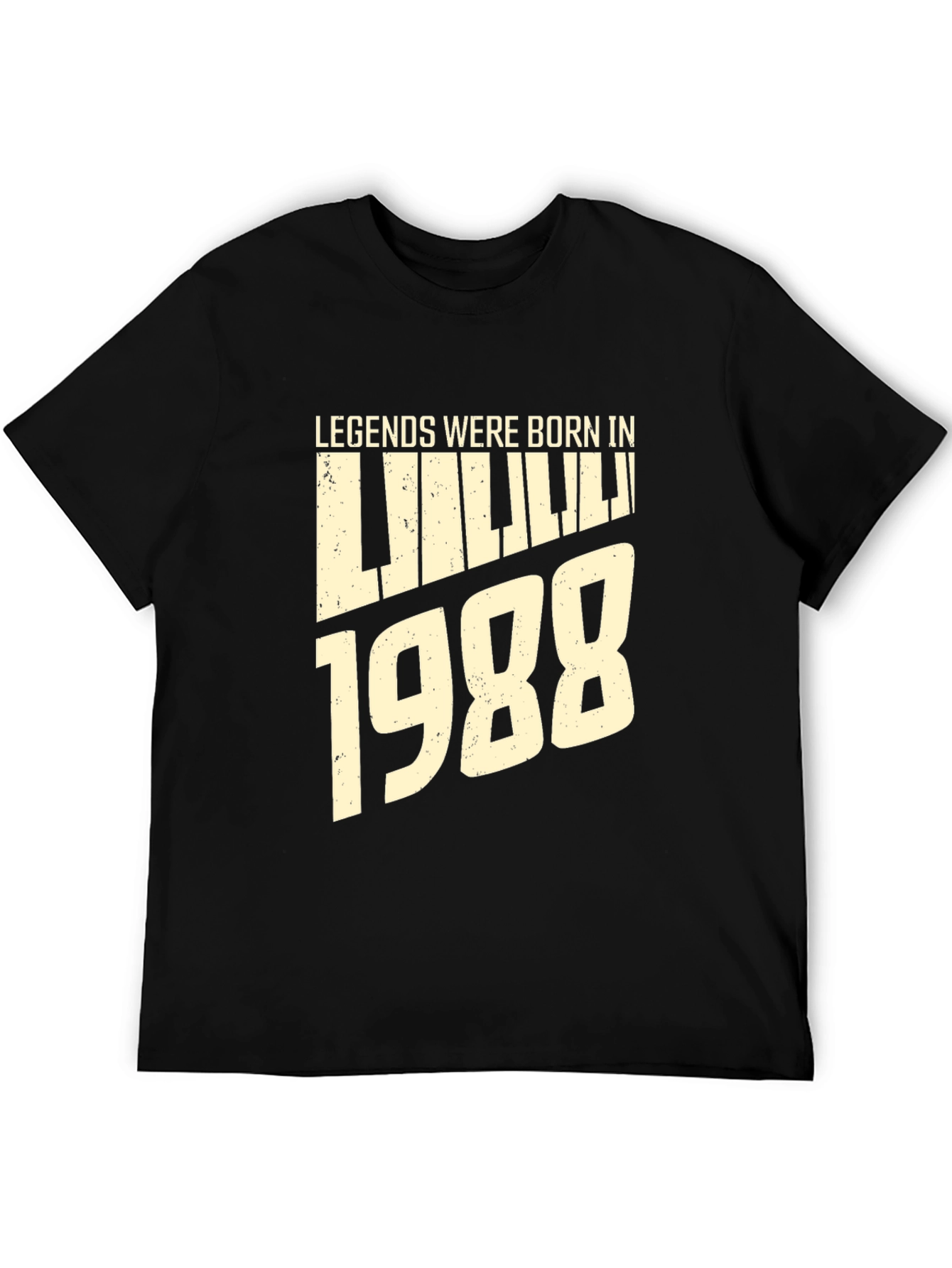 Legends Born in 1988 Black T-Shirt