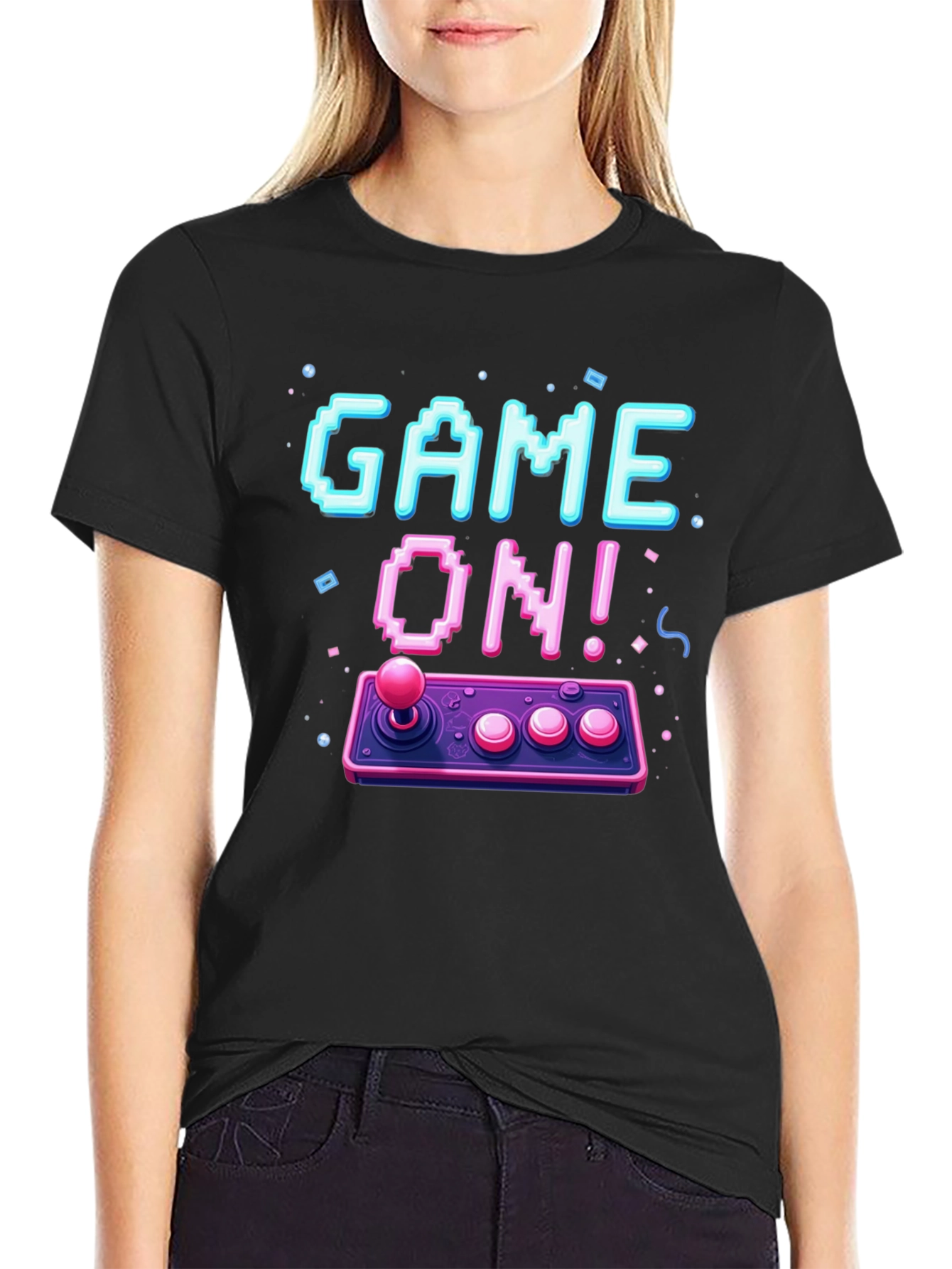 Game On T-Shirt - Retro Gamer Style!