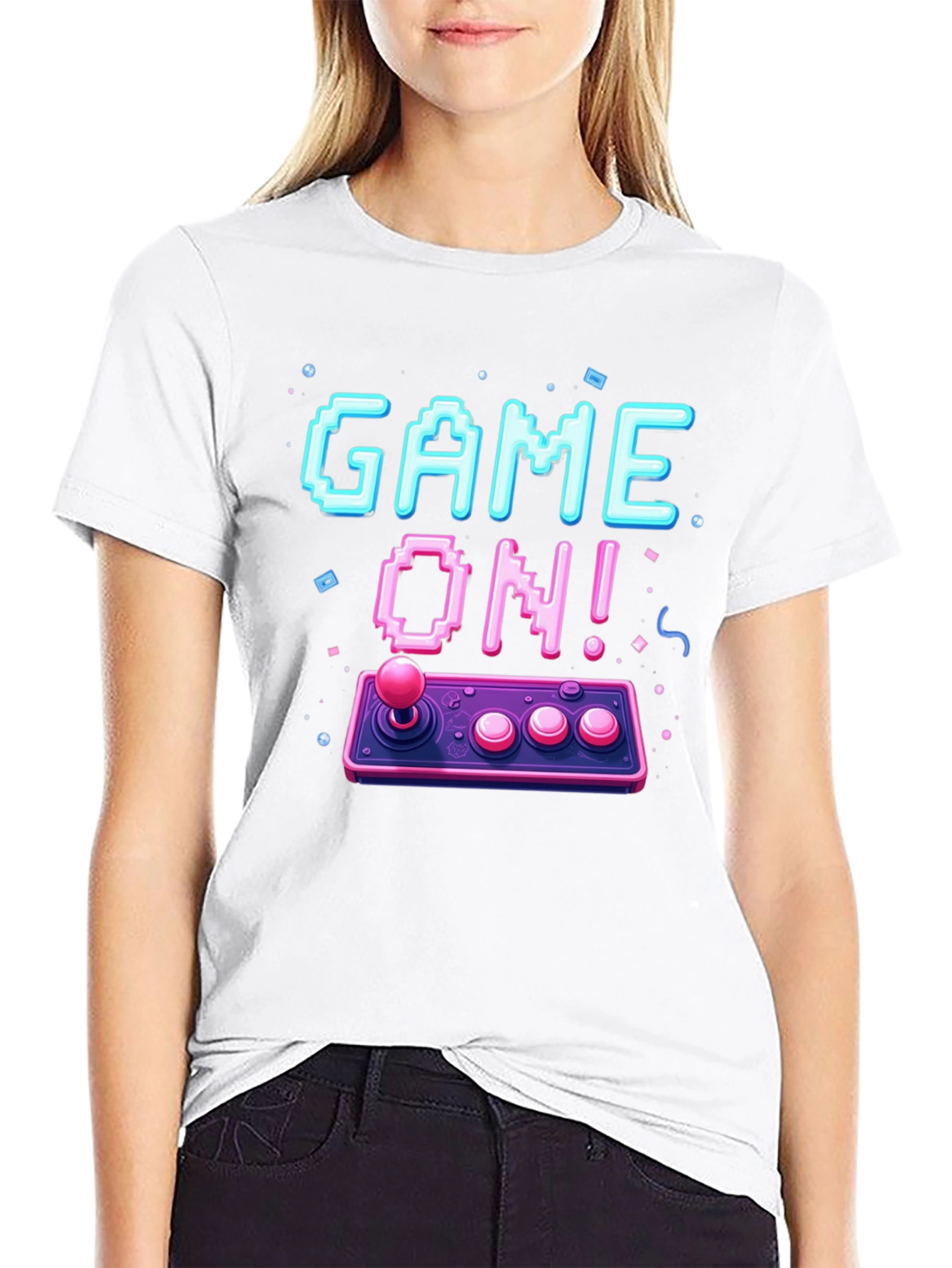 Game On T-Shirt - Retro Gamer Style!