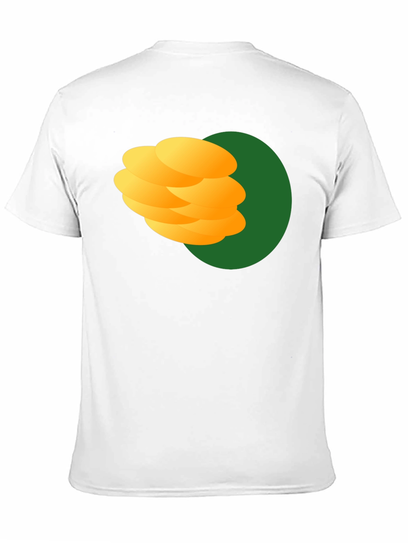 Stack of Pancakes Graphic Black T-Shirt