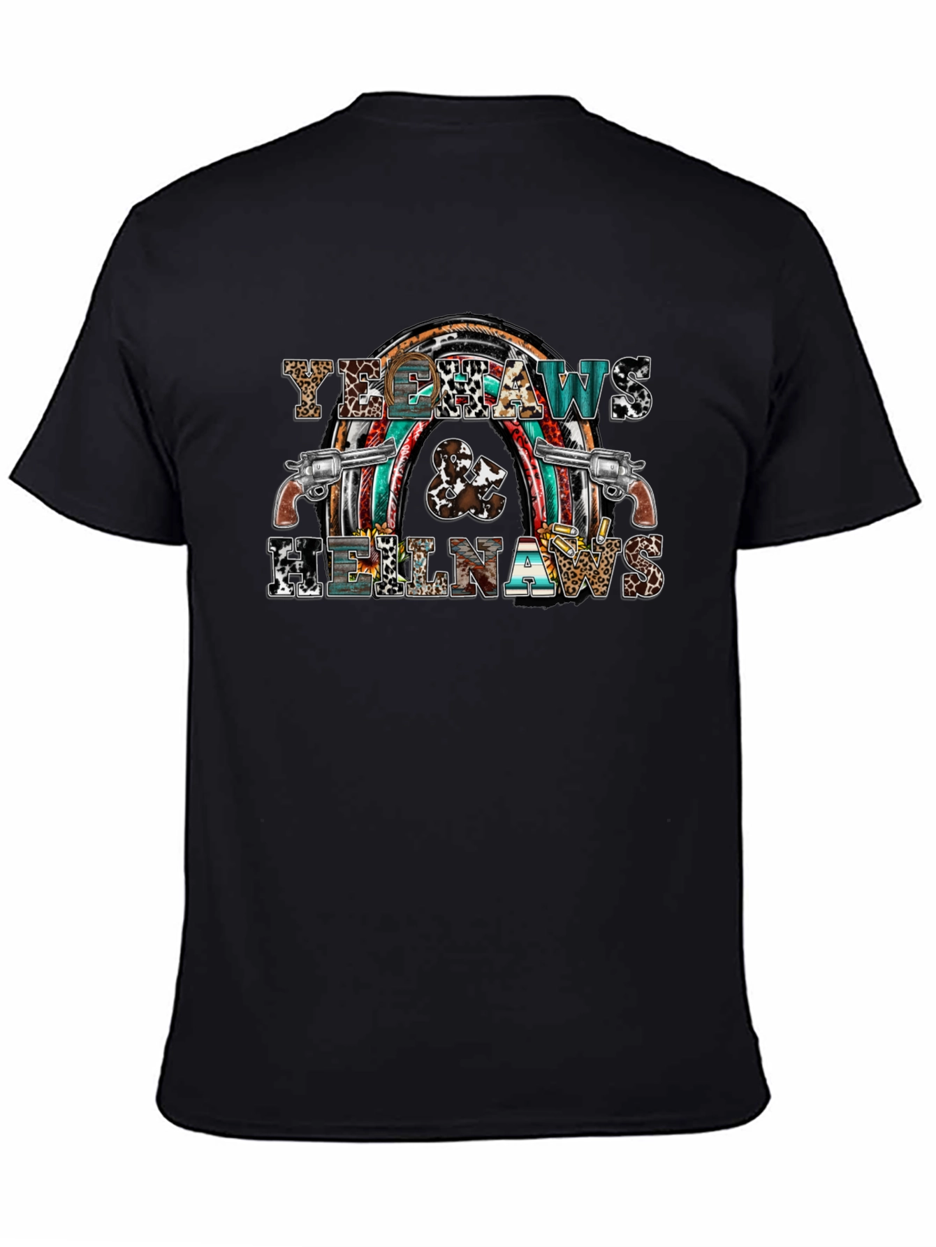 Yee Haws & Hell Naws Graphic T-Shirt