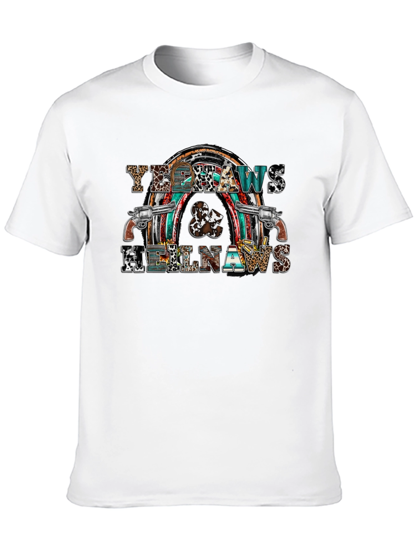 Yee Haws & Hell Naws Graphic T-Shirt