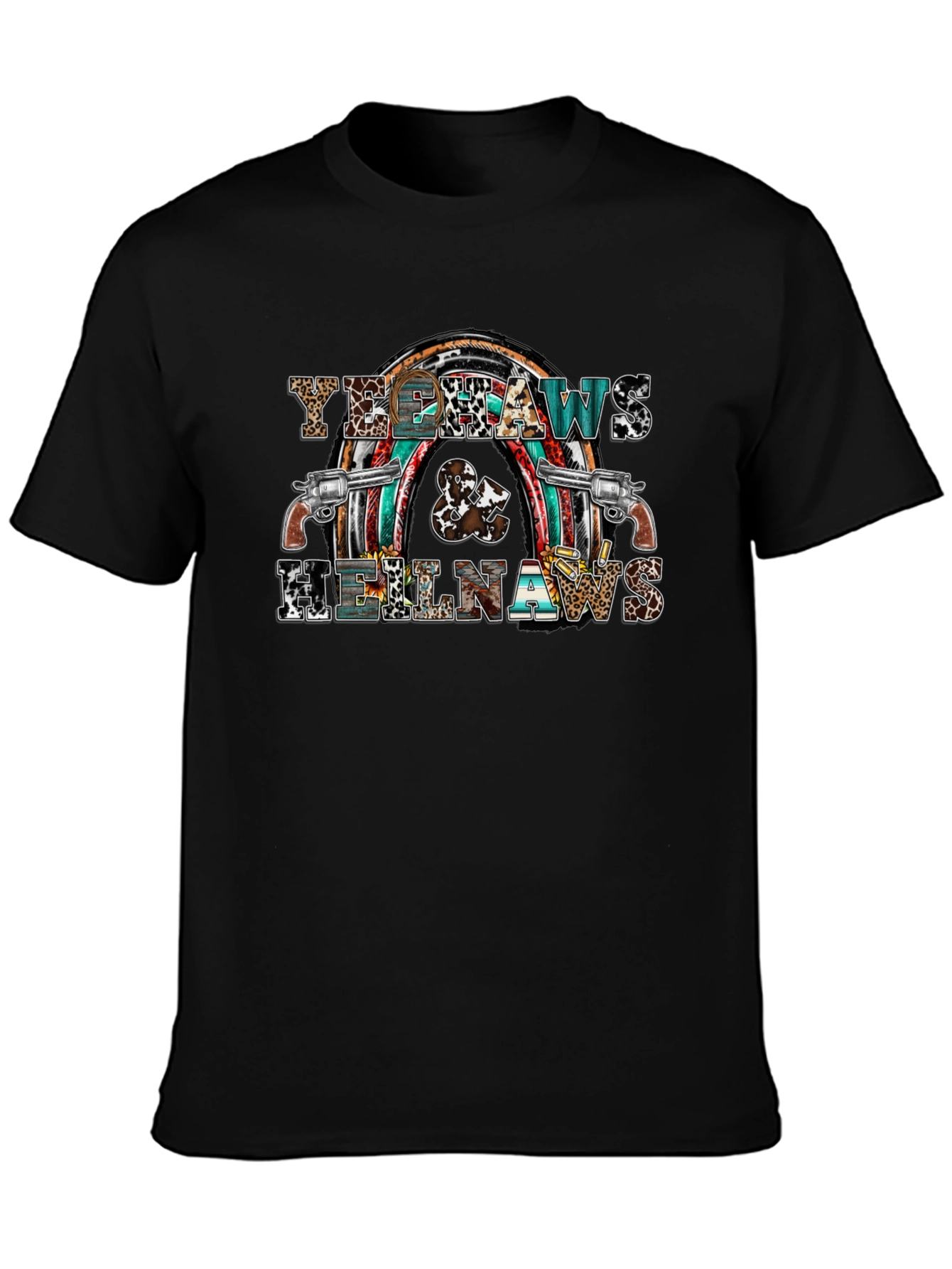 Yee Haws & Hell Naws Graphic T-Shirt