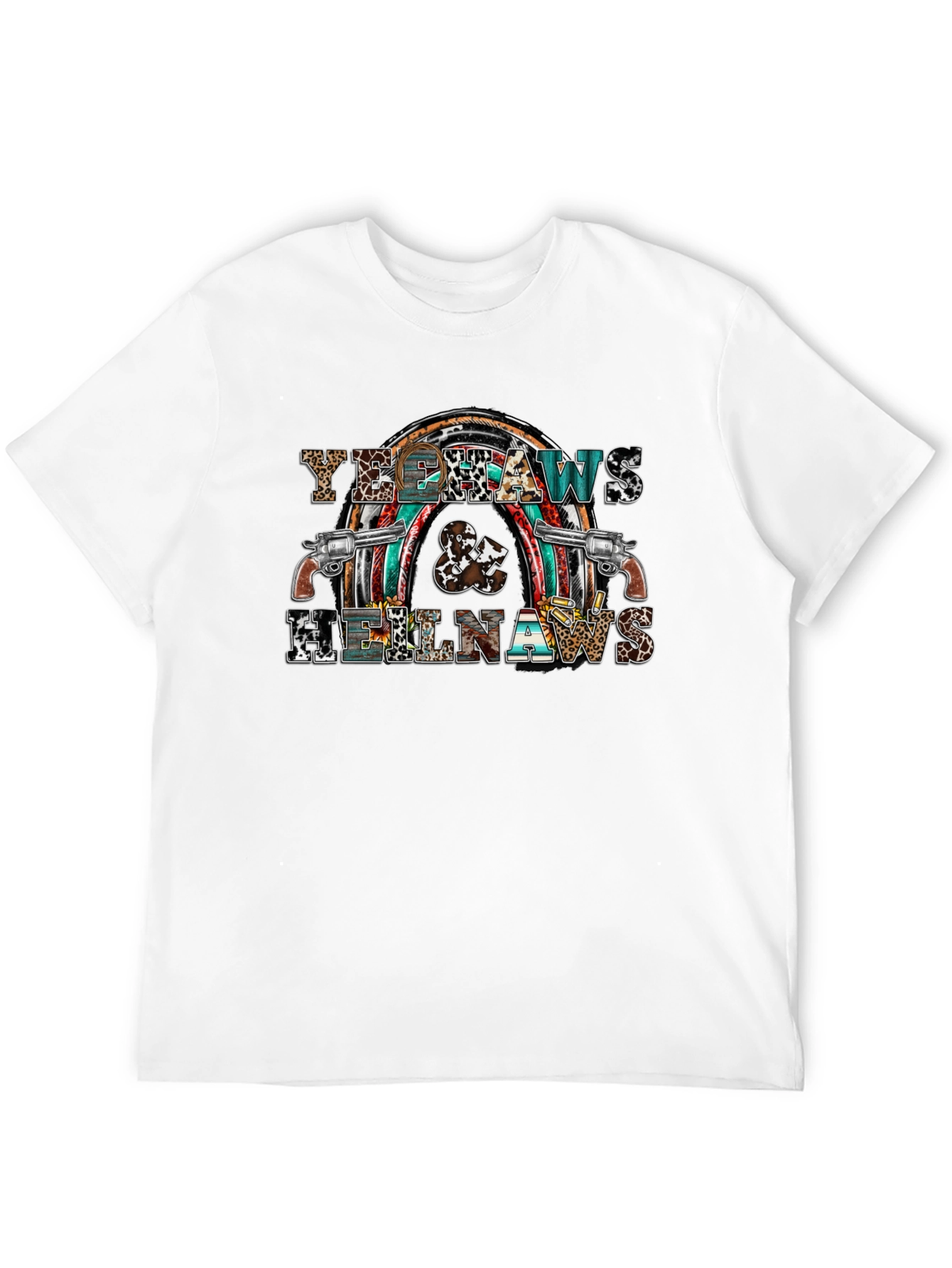 Yee Haws & Hell Naws Graphic T-Shirt