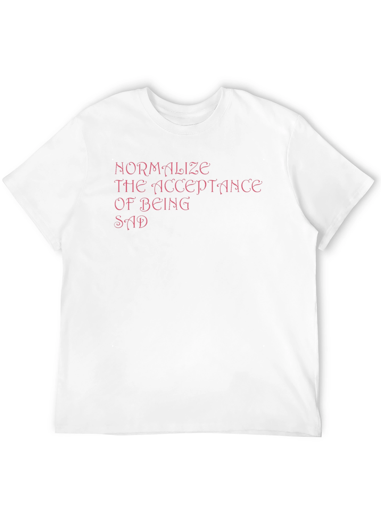 Normalize Sadness Black Tee