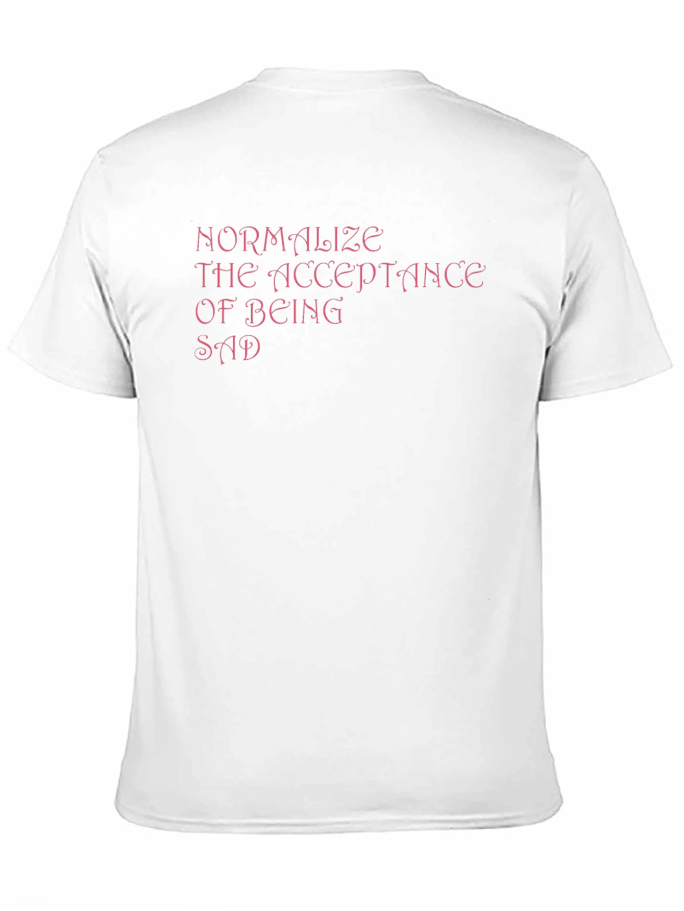 Normalize Sadness Black Tee