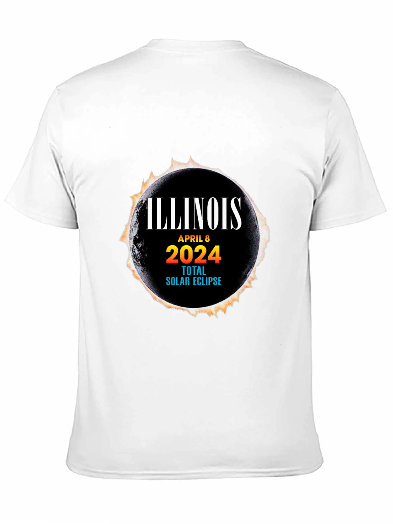 Illinois Total Solar Eclipse April 8 2024 T-Shirt