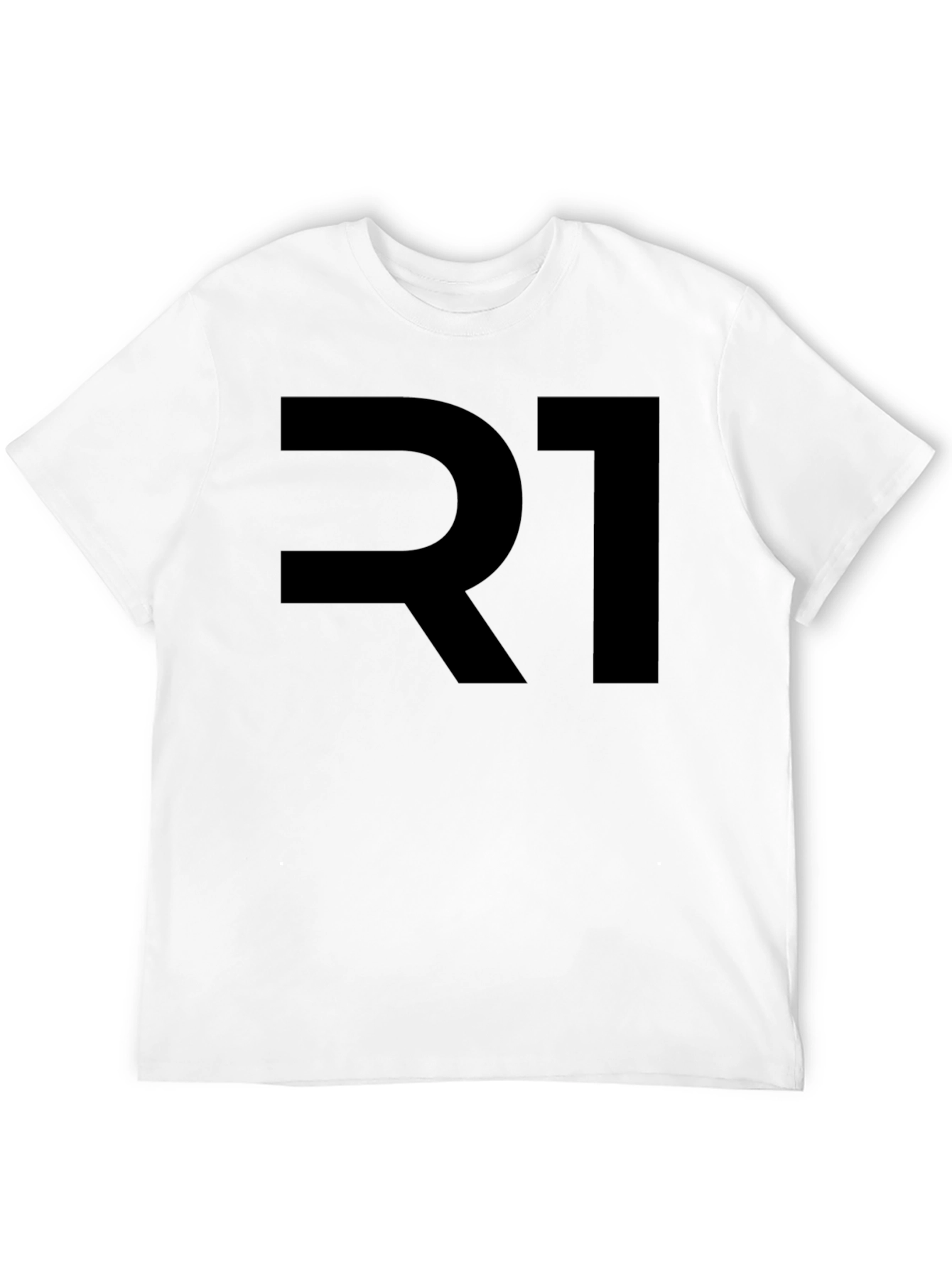 Black R1 Graphic Tee - Modern Style