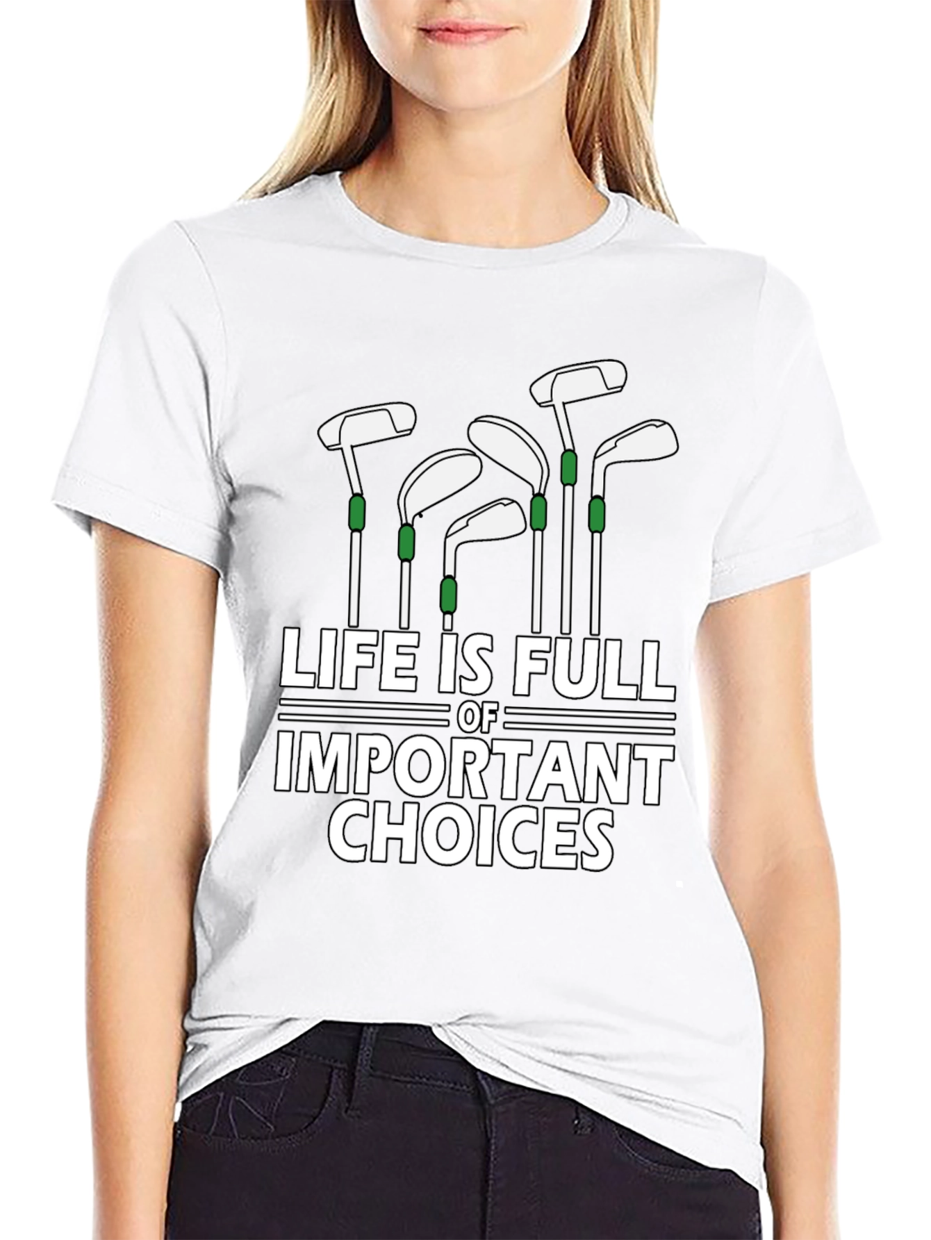Golf Lover T-Shirt: Lifes Important Choices