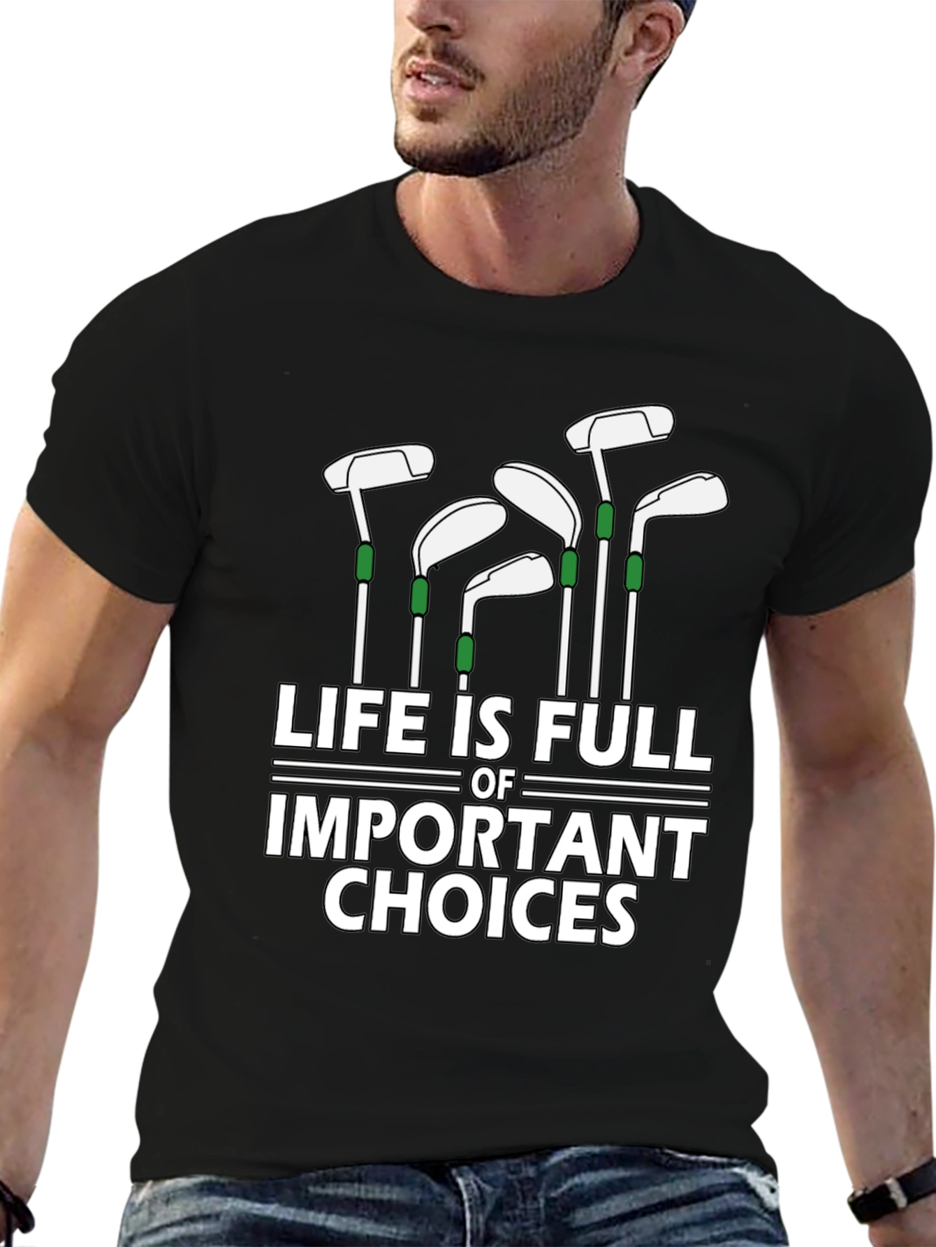 Golf Lover T-Shirt: Lifes Important Choices