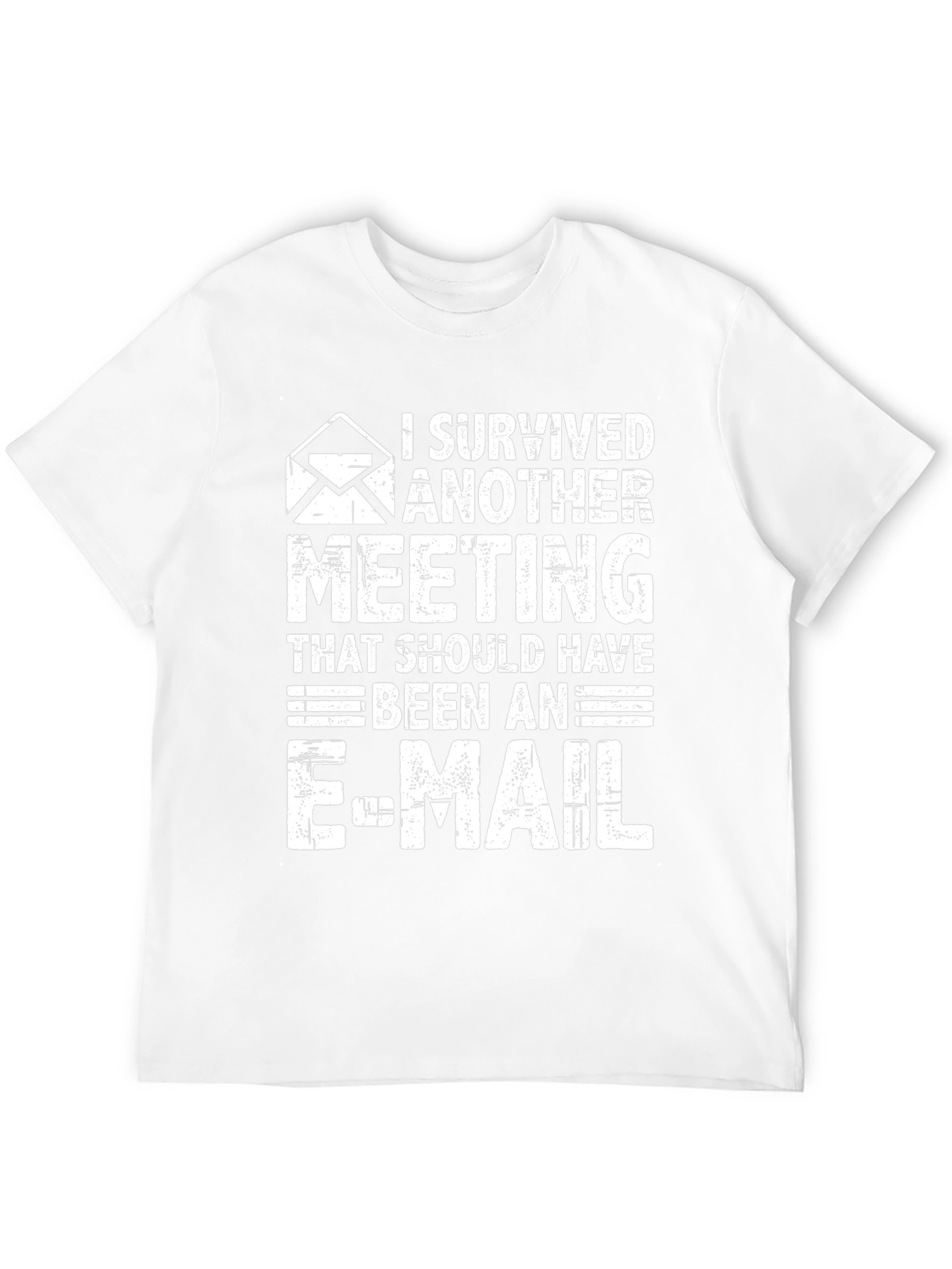 I Survived Another Meeting T-Shirt Funny Office Tee