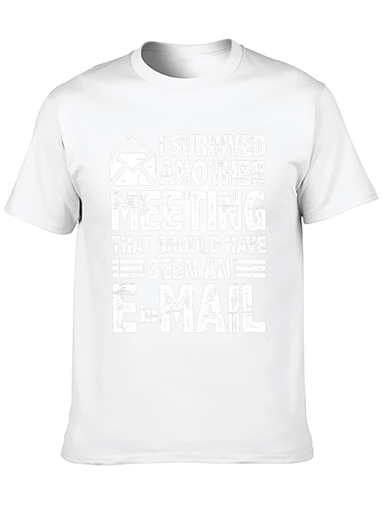 I Survived Another Meeting T-Shirt Funny Office Tee