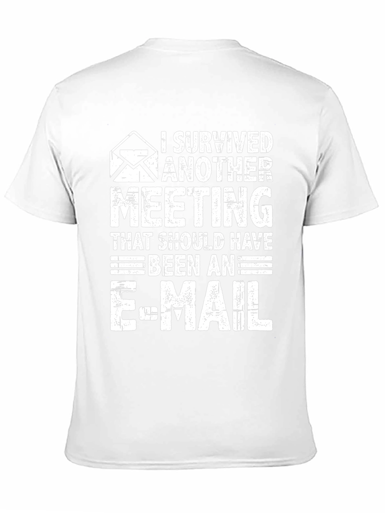 I Survived Another Meeting T-Shirt Funny Office Tee