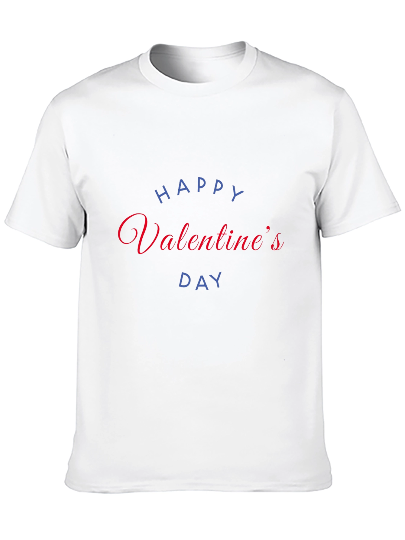 Happy Valentines Day Black T-Shirt