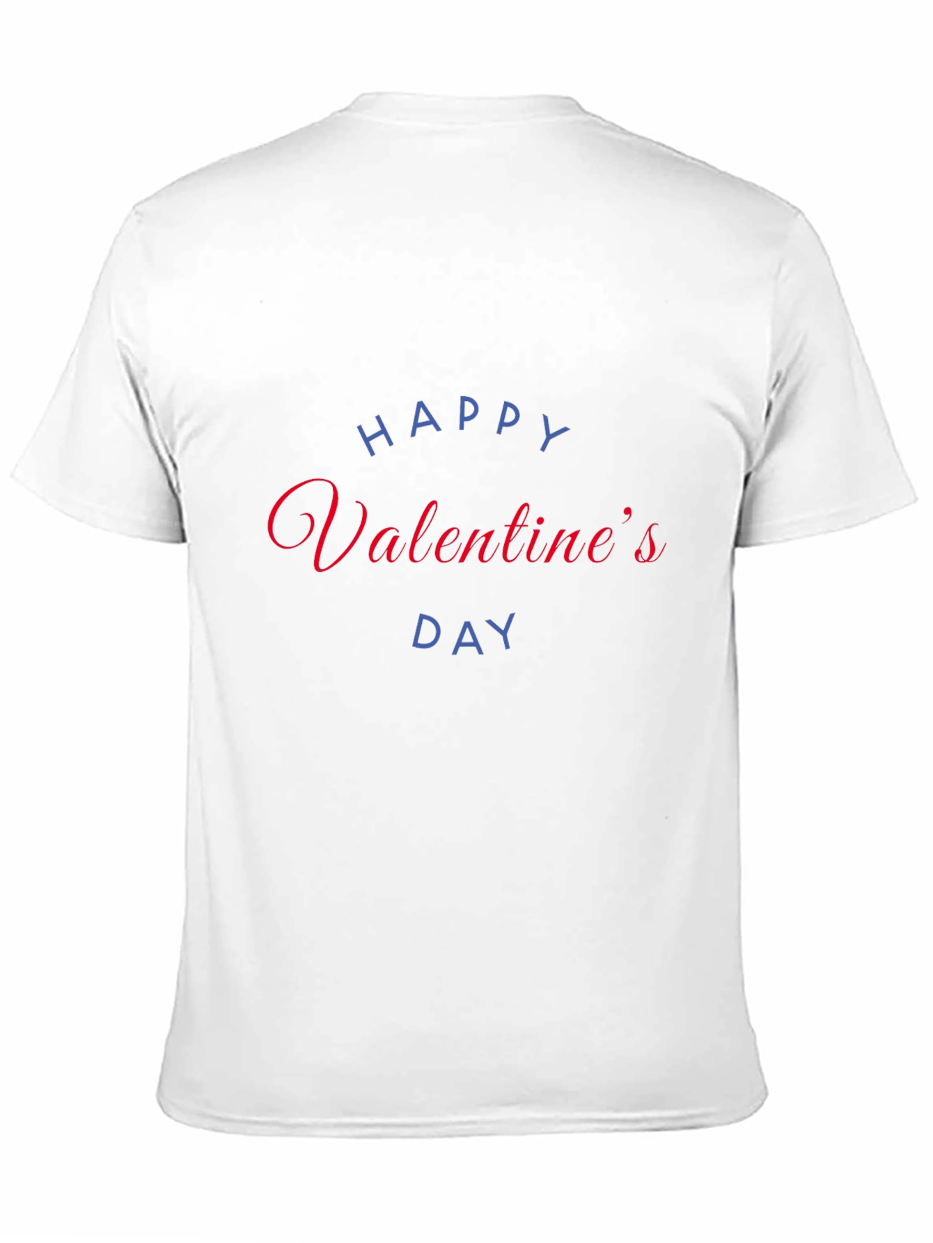 Happy Valentines Day Black T-Shirt