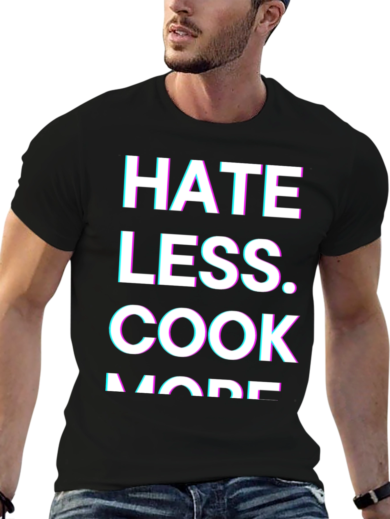Hate Less Cook More T-Shirt