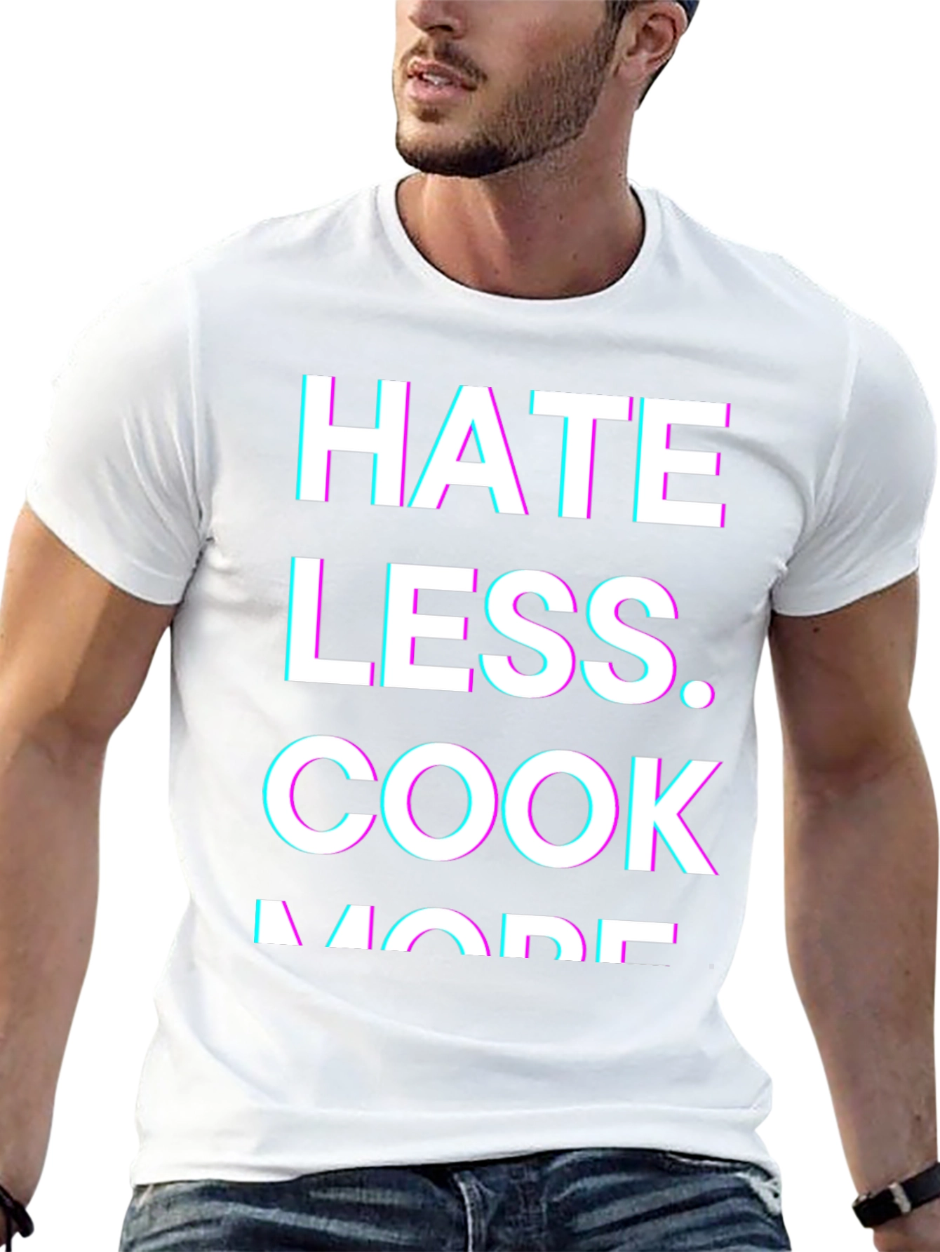 Hate Less Cook More T-Shirt