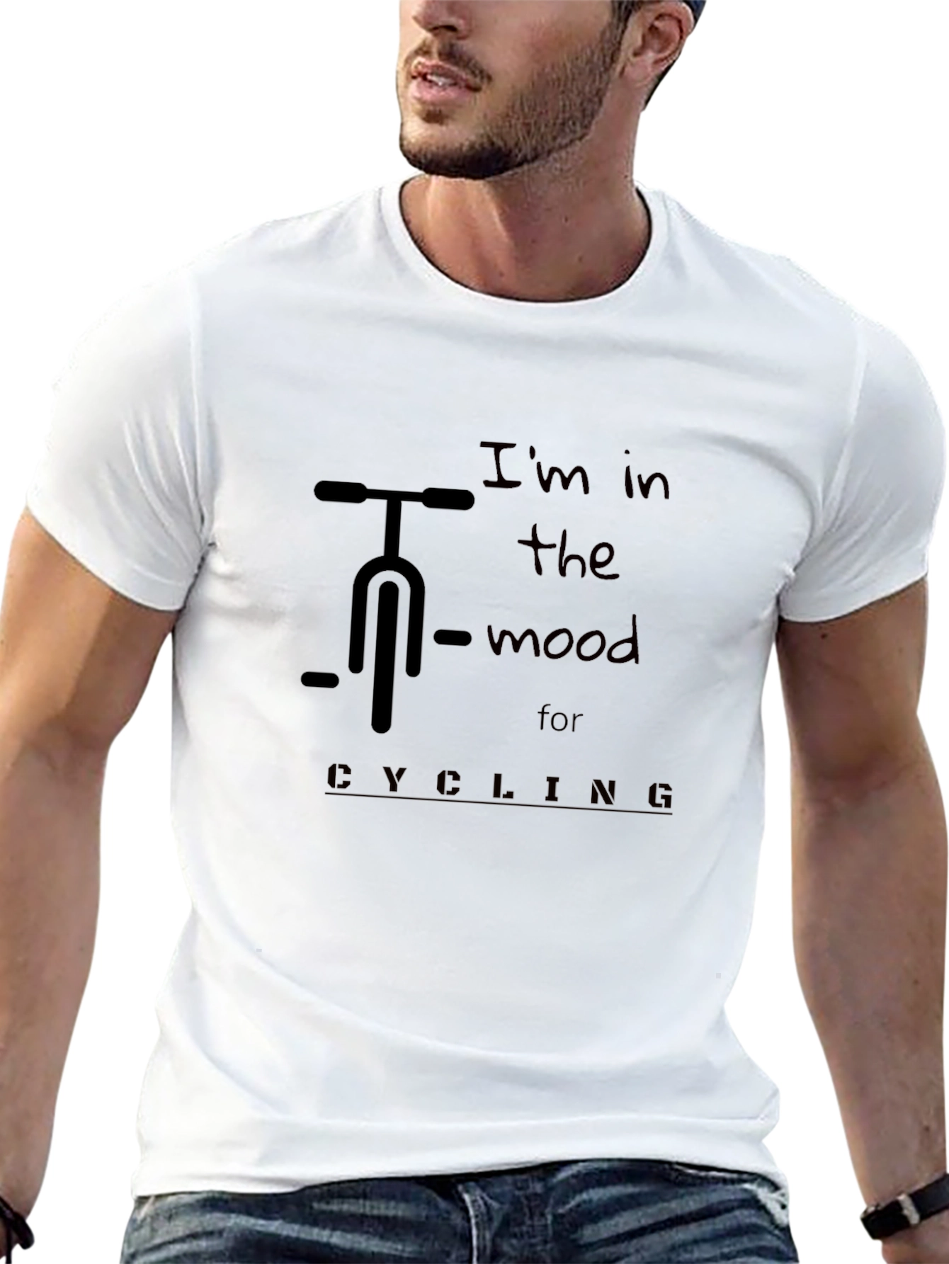 Cycling Mood T-Shirt - Bike Graphic Tee