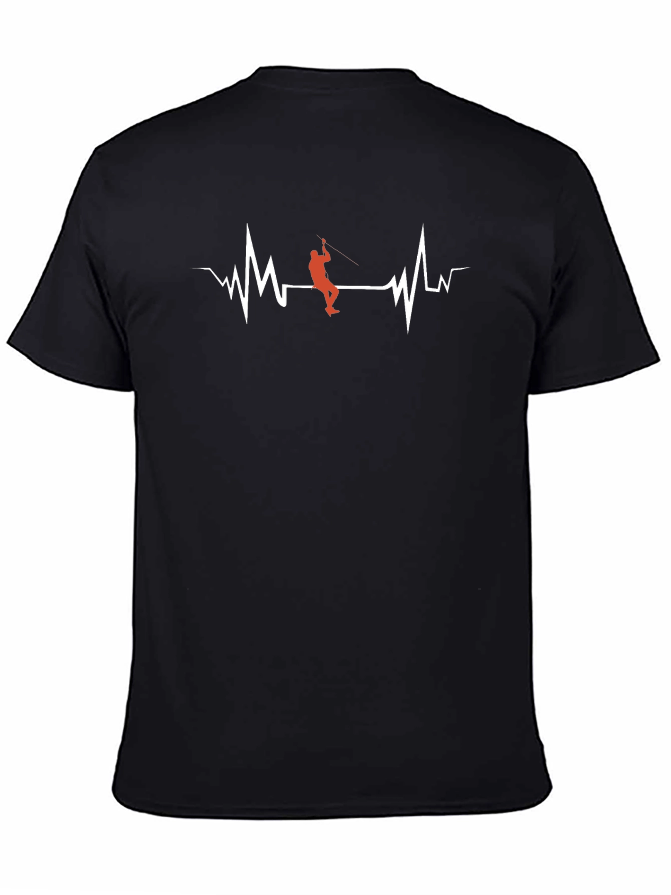 Heartbeat Climber Graphic Tee - Black