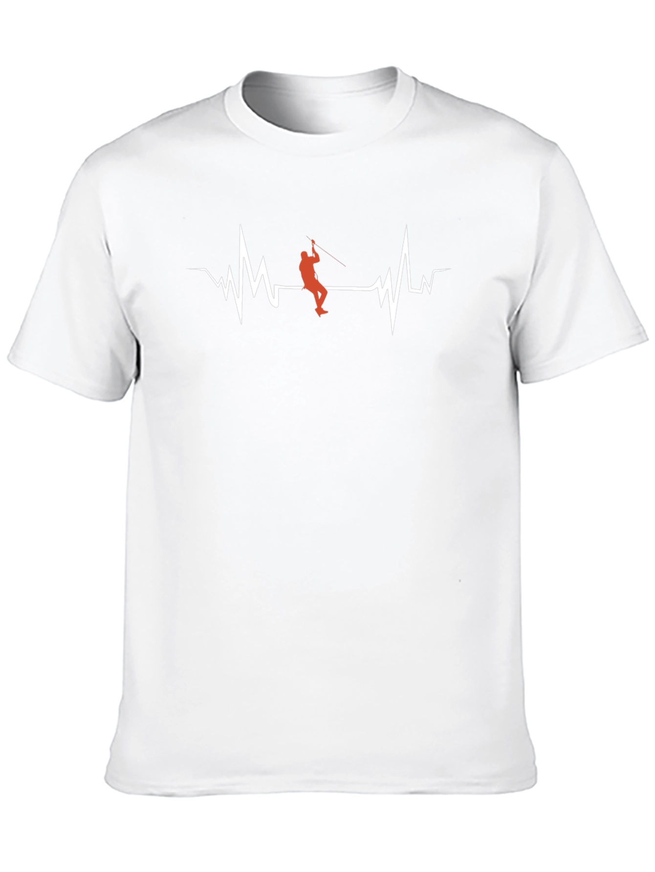 Heartbeat Climber Graphic Tee - Black