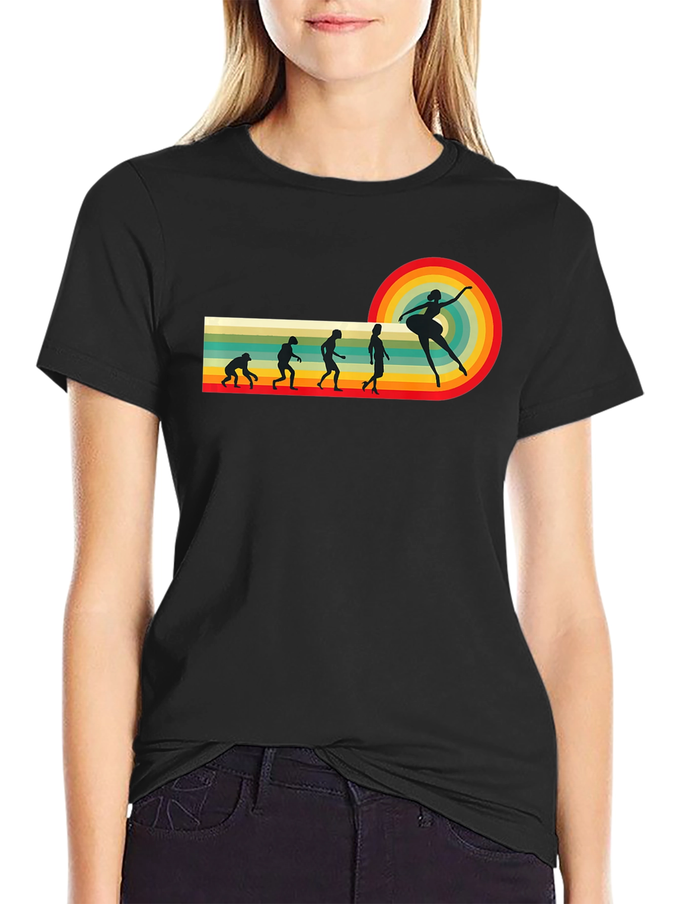Evolution of Dance Graphic Tee - Retro Style