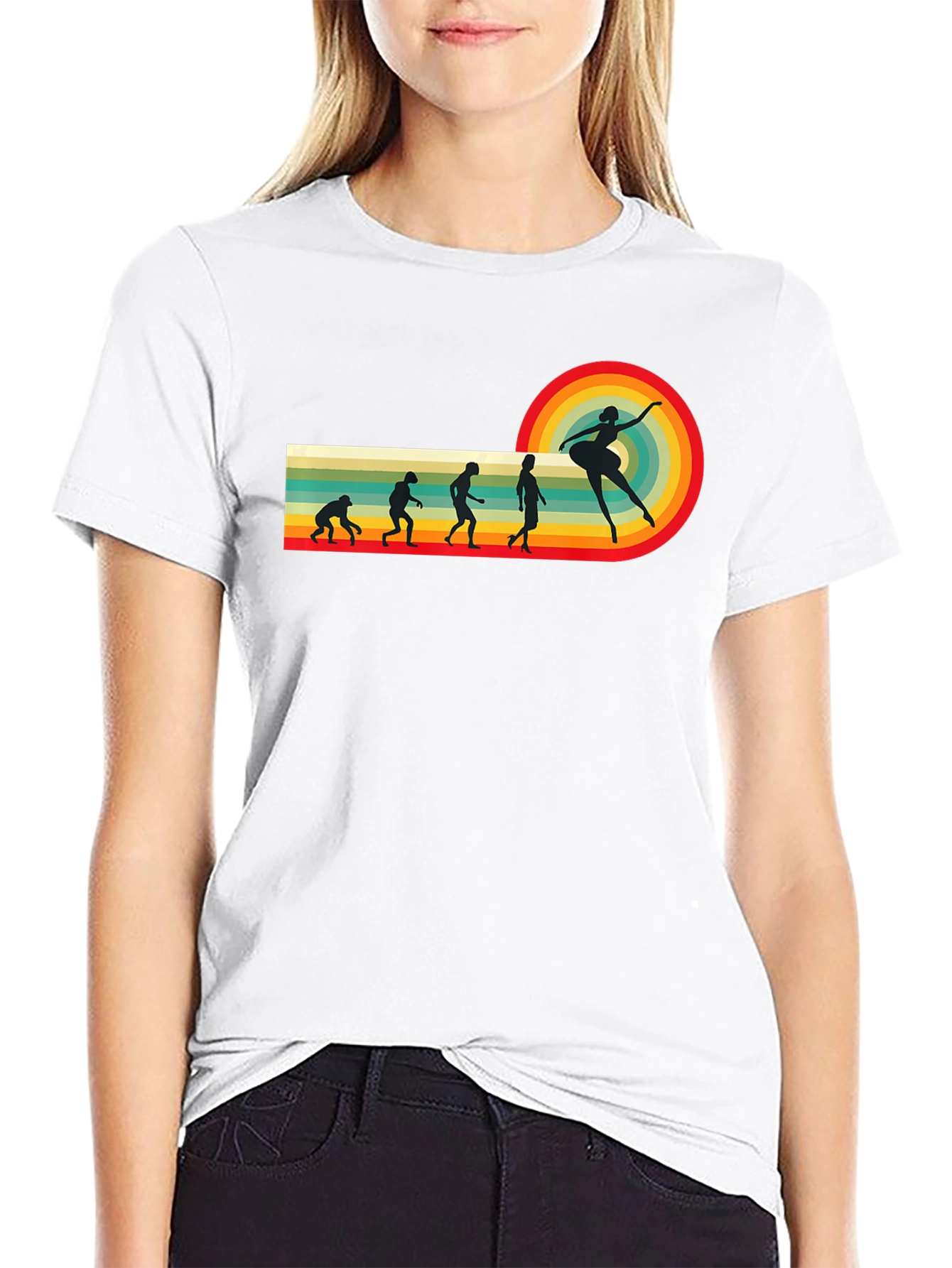 Evolution of Dance Graphic Tee - Retro Style