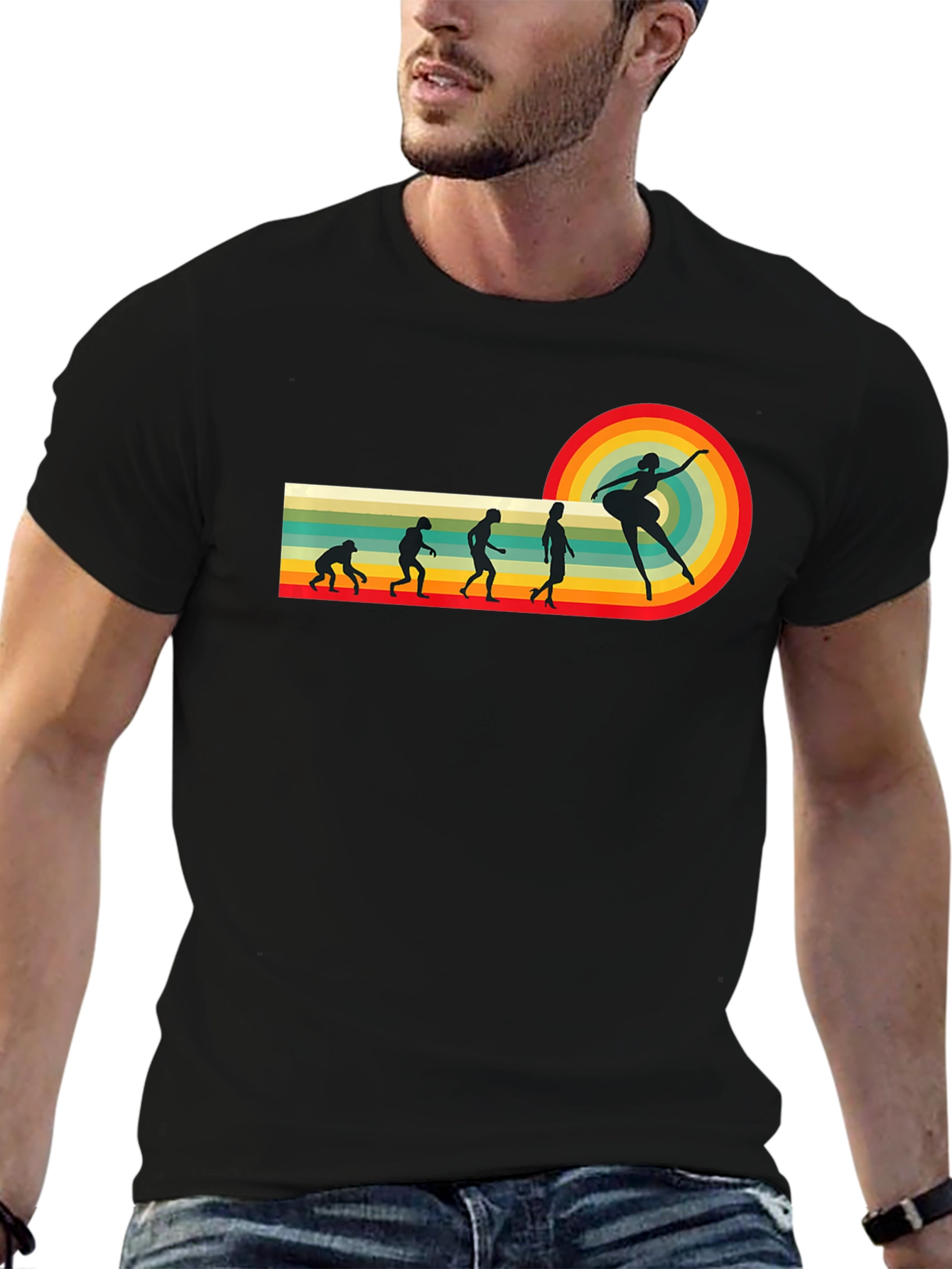 Evolution of Dance Graphic Tee - Retro Style