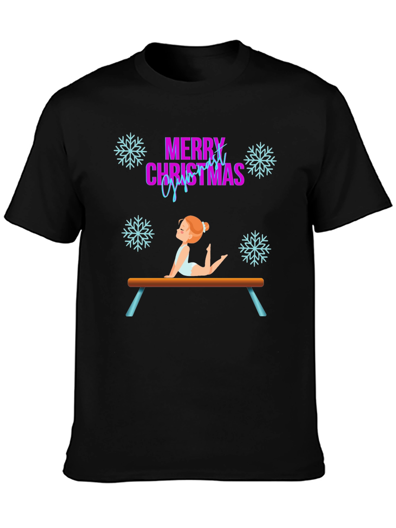 Merry Christmas Gymnastics T-Shirt