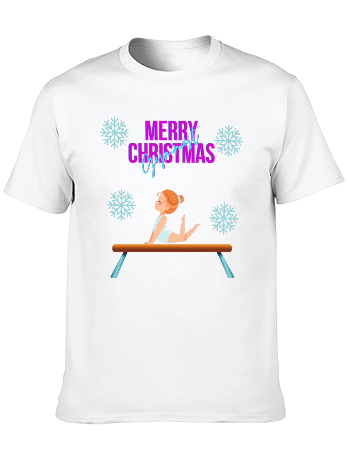 Merry Christmas Gymnastics T-Shirt
