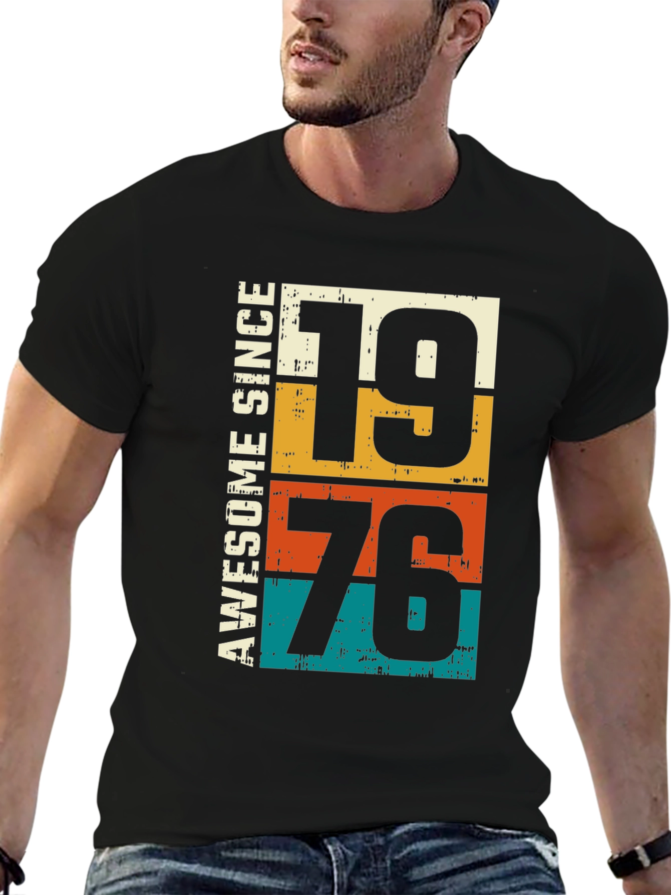 Awesome Since 1976 Graphic T-Shirt