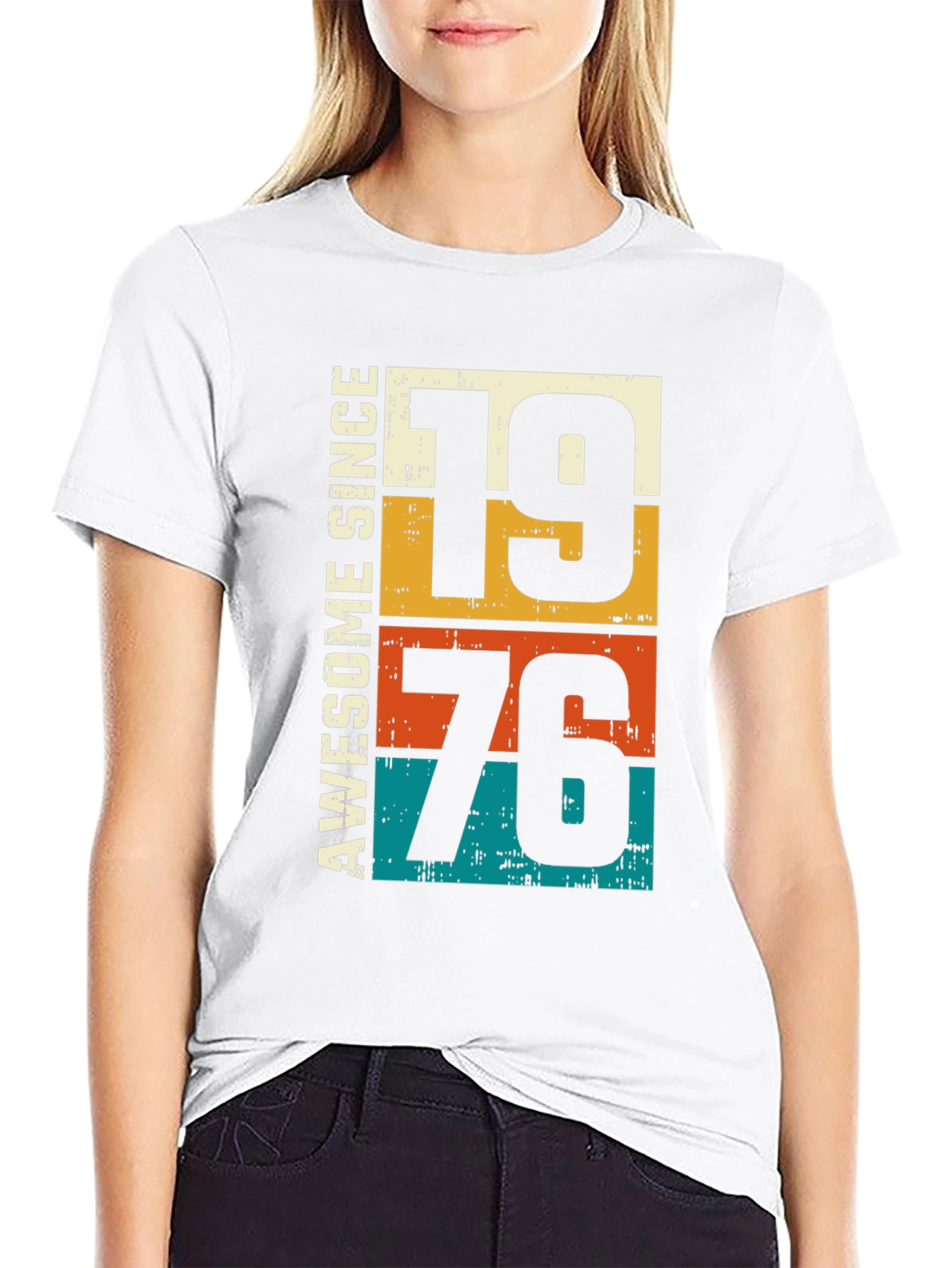 Awesome Since 1976 Graphic T-Shirt