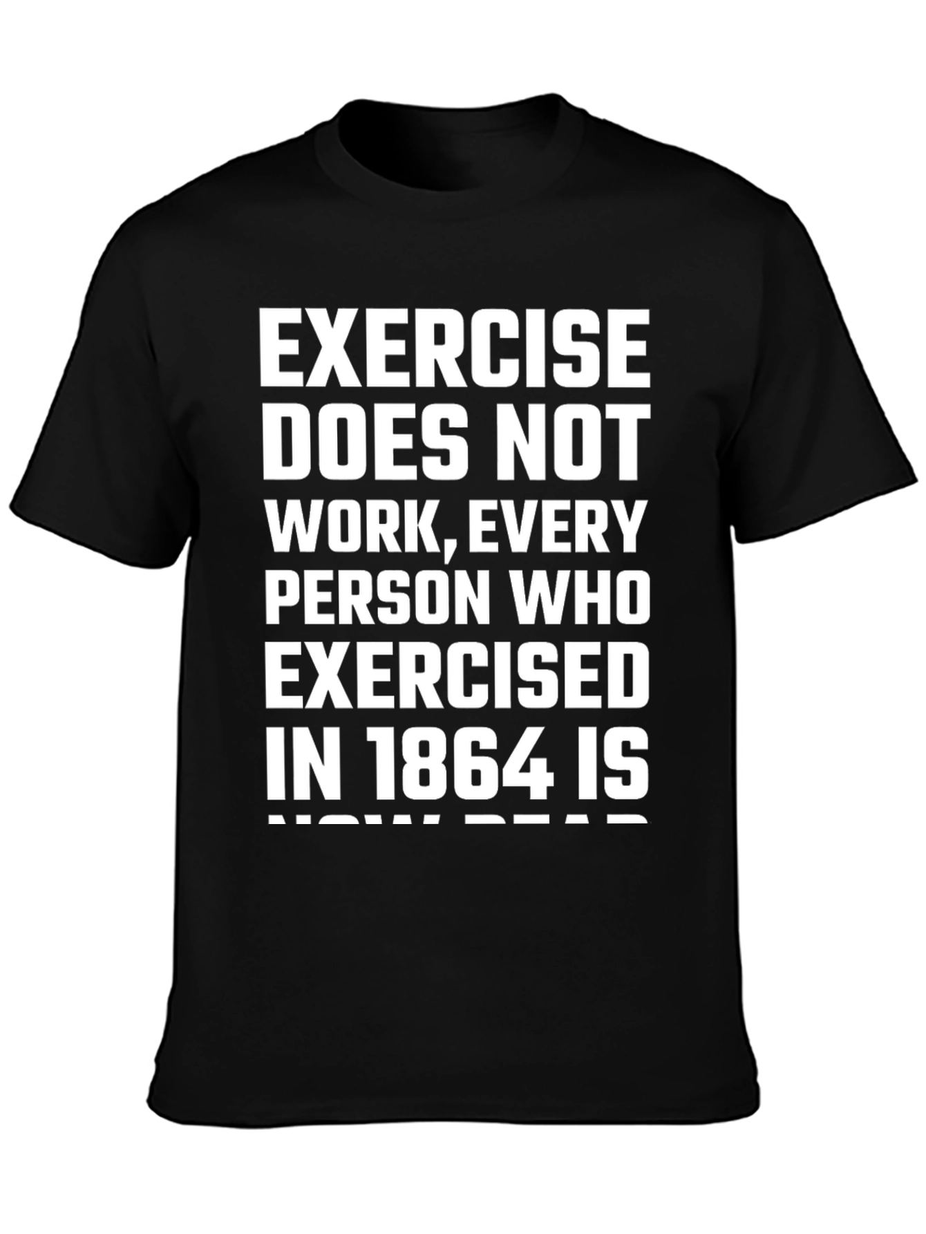 Funny Exercise Dead T-Shirt