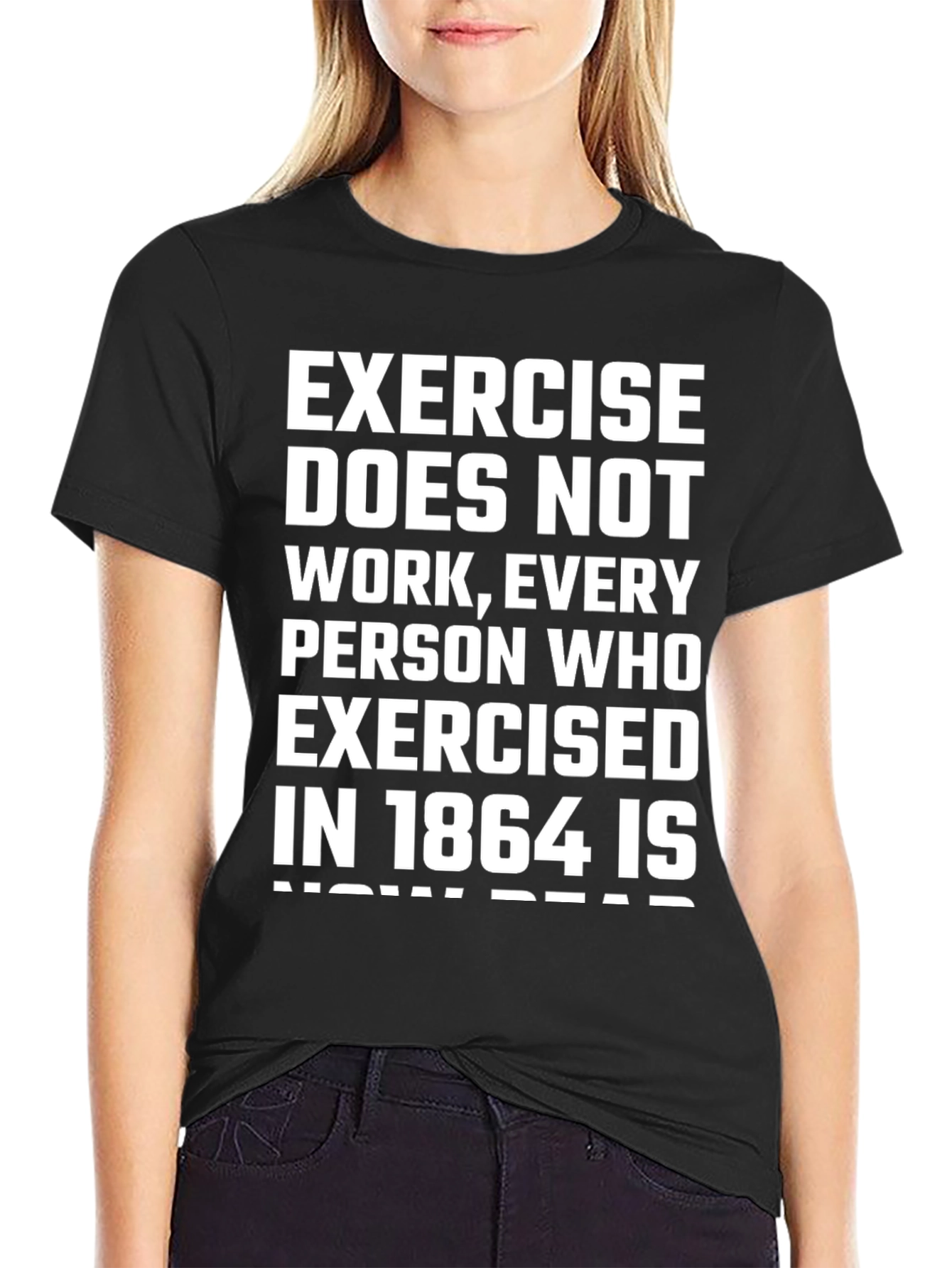 Funny Exercise Dead T-Shirt