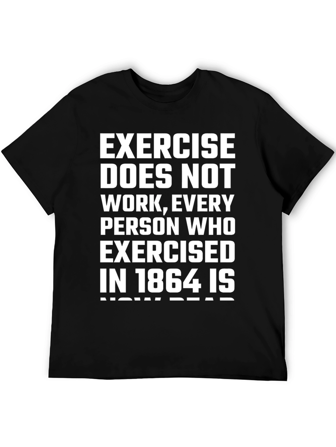 Funny Exercise Dead T-Shirt