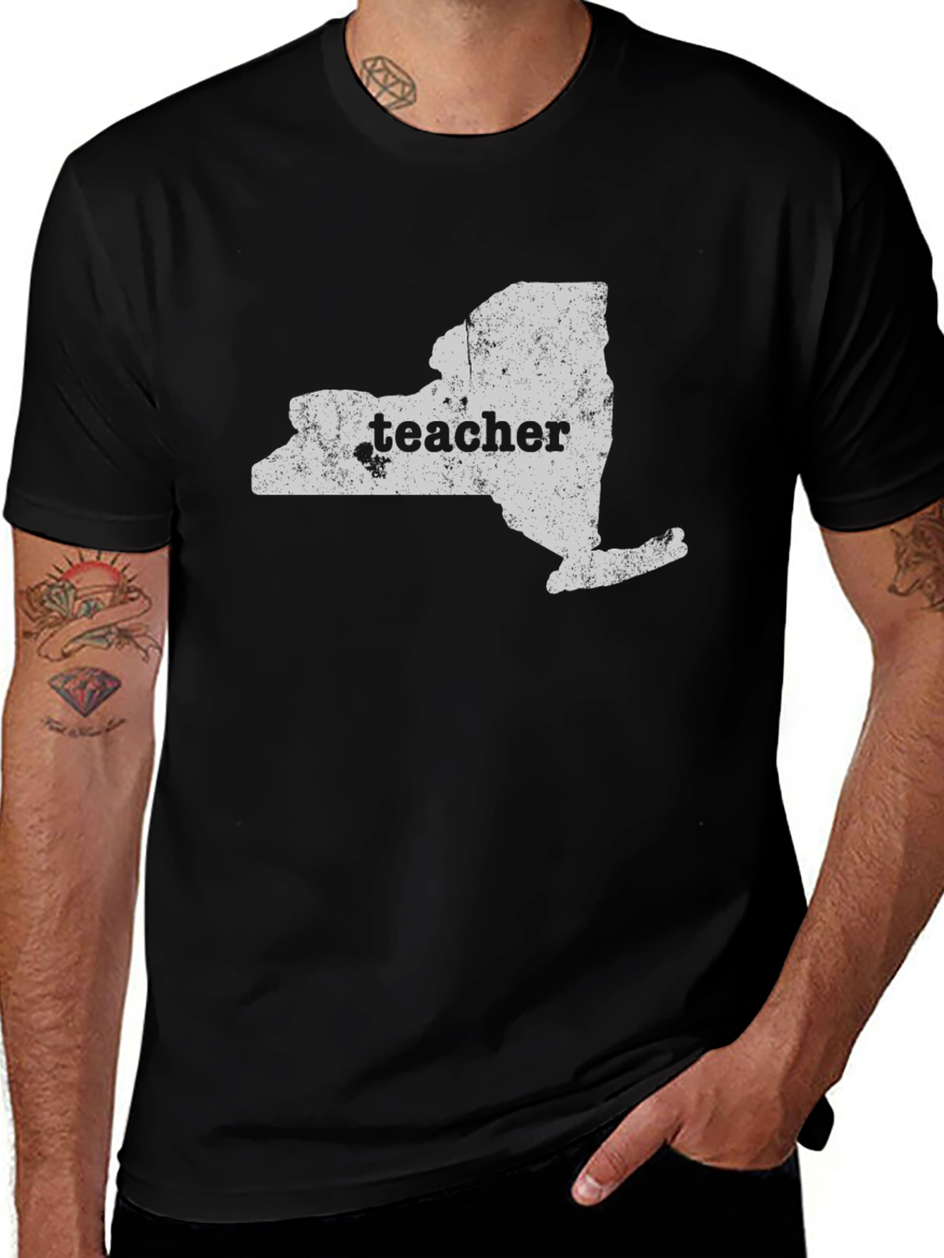 New York Teacher Graphic T-Shirt