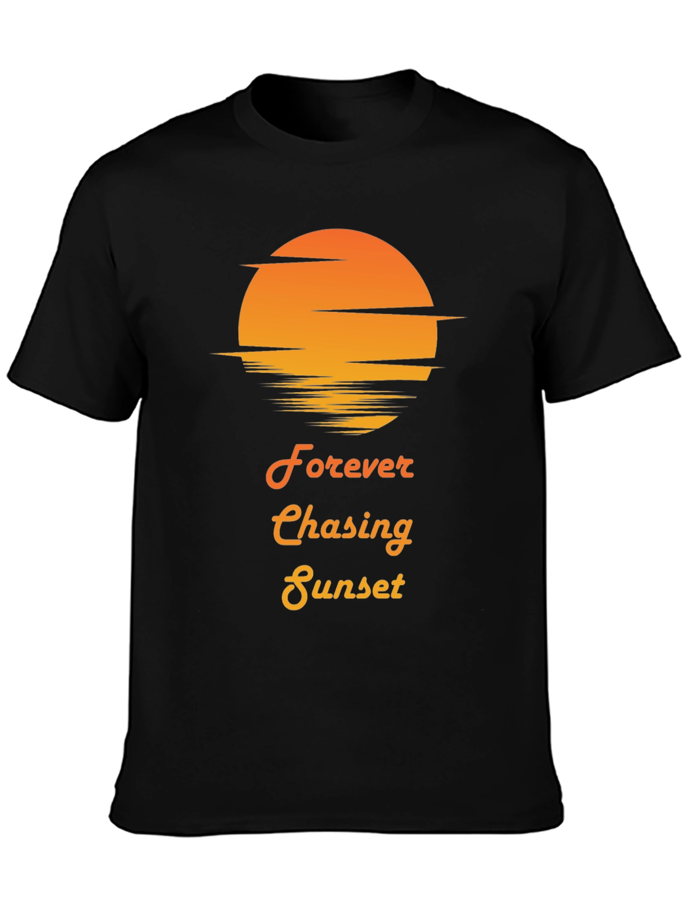 Sunset Chasing Graphic T-Shirt