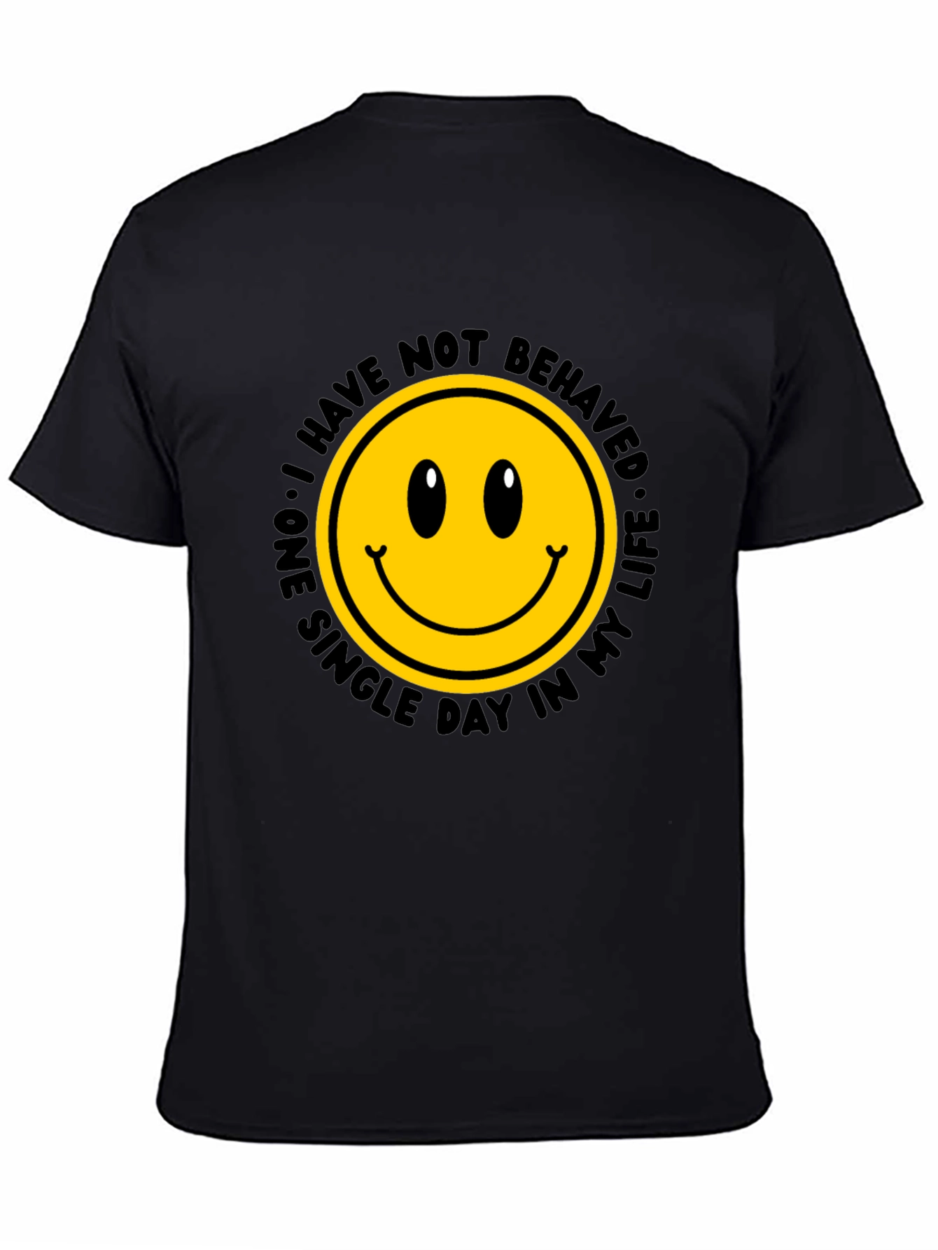 Smiley Face Graphic Tee - Mischief Managed!