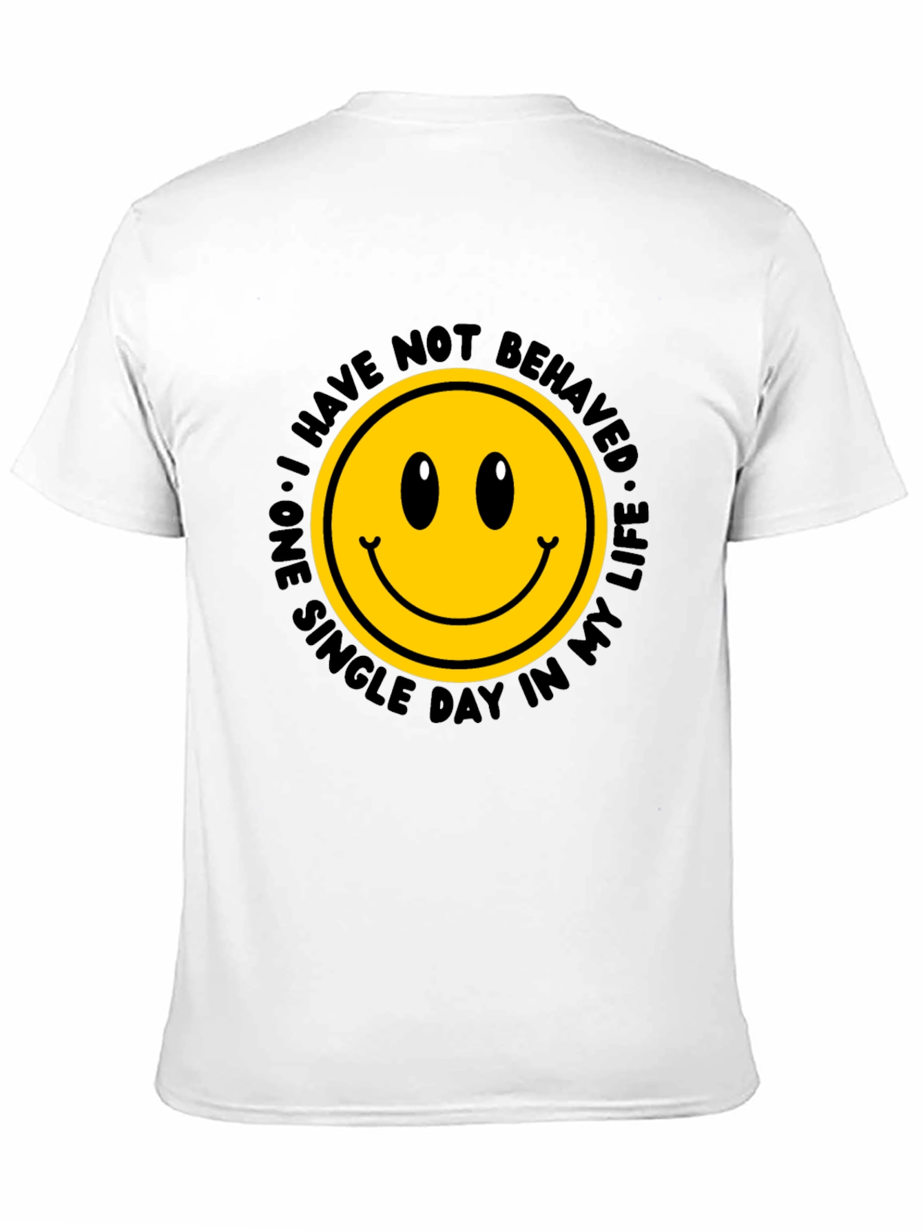 Smiley Face Graphic Tee - Mischief Managed!